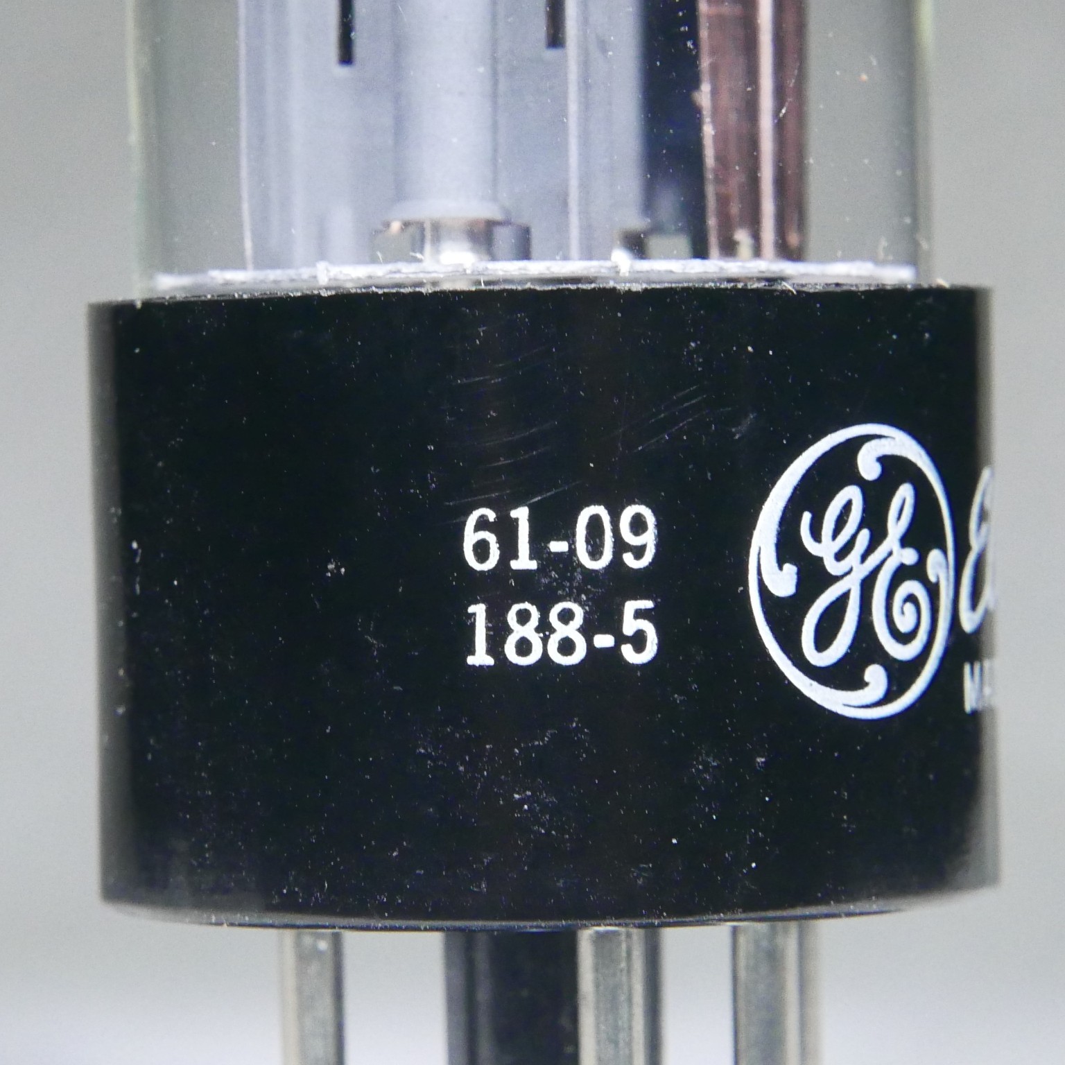 NOS/NIB GE GZ34/5AR4 O-Getter Rectifier Vacuum Tube Made in USA 1961
