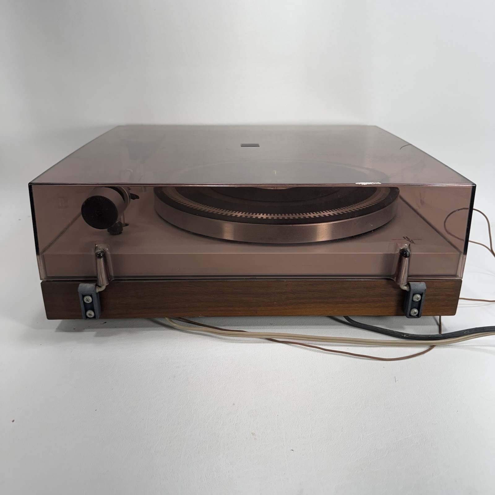 Philips 212 Electronic Turntable – Parts or Repair – Power Button Stuck
