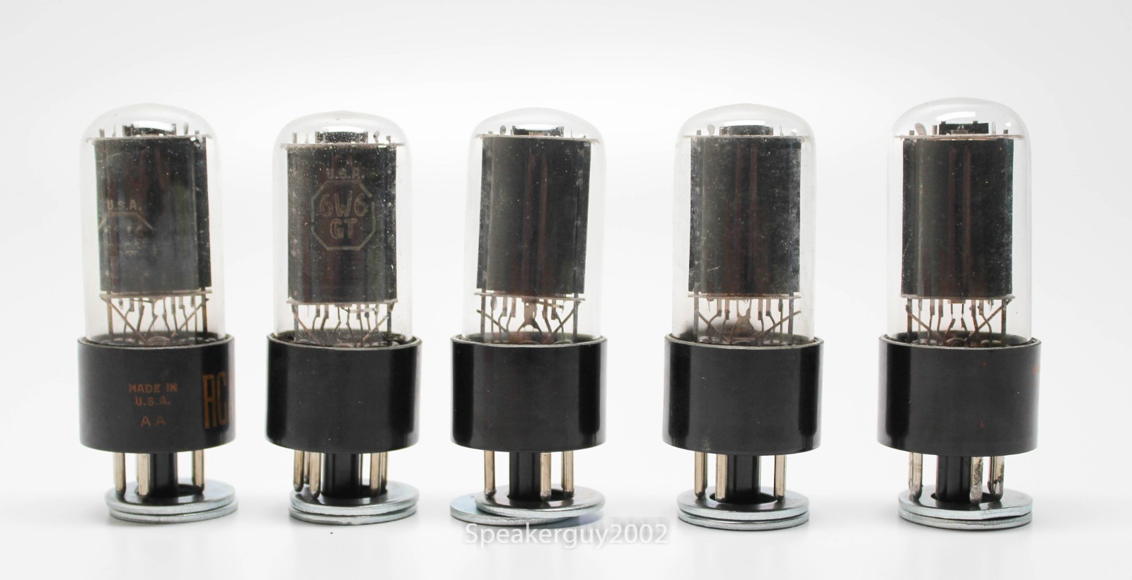 5X – RCA 6W6 GT Vacuum Tubes — RM1