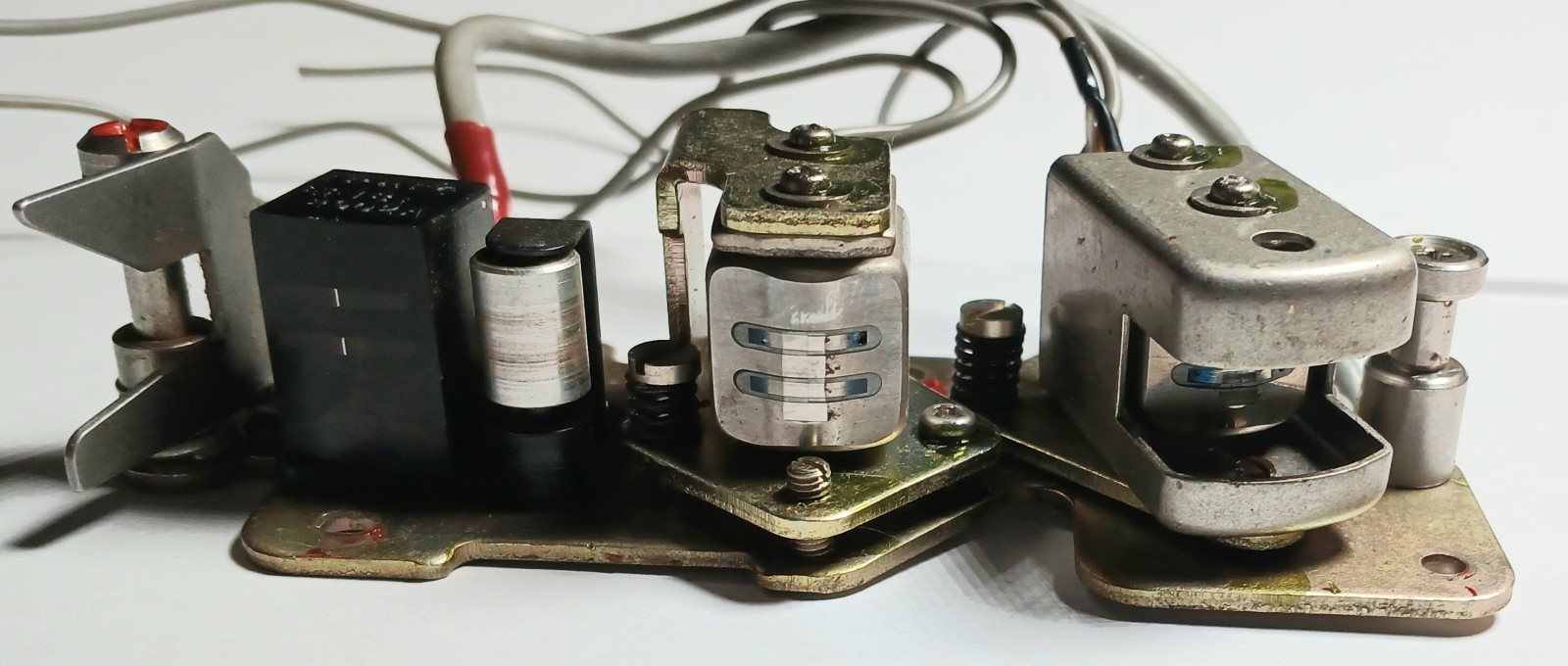 Sony TC 366 Reel to Reel Heads w/Mounting Plate Testing & Working