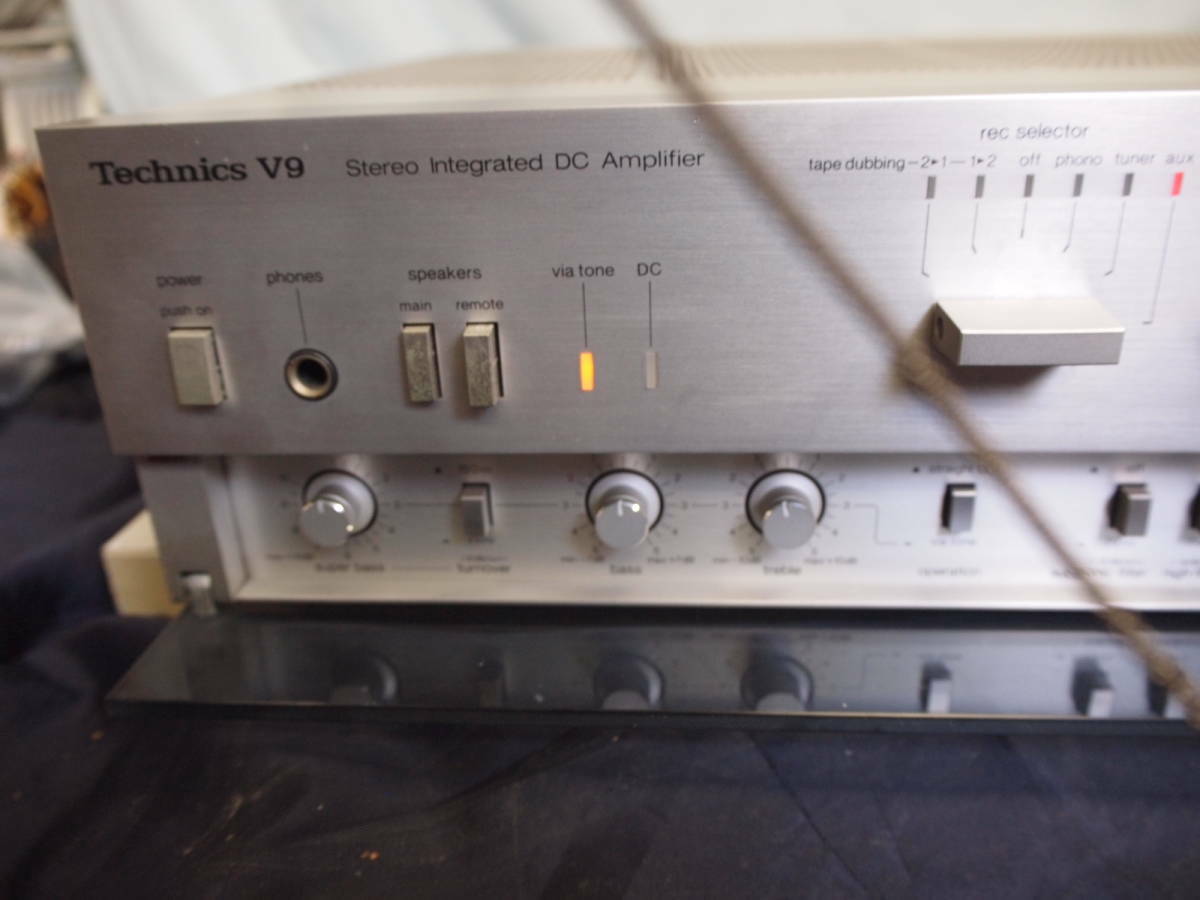 Vintage 1981 Technics SU-V9 Integrated Amplifier Still Working Rare
