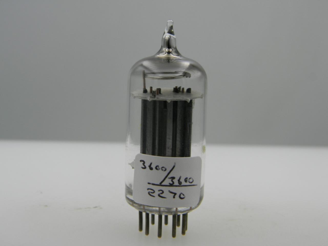 1957 Sylvania 6211 Test NOS Long Black Plates Horseshoe Get Serious Tubes D313