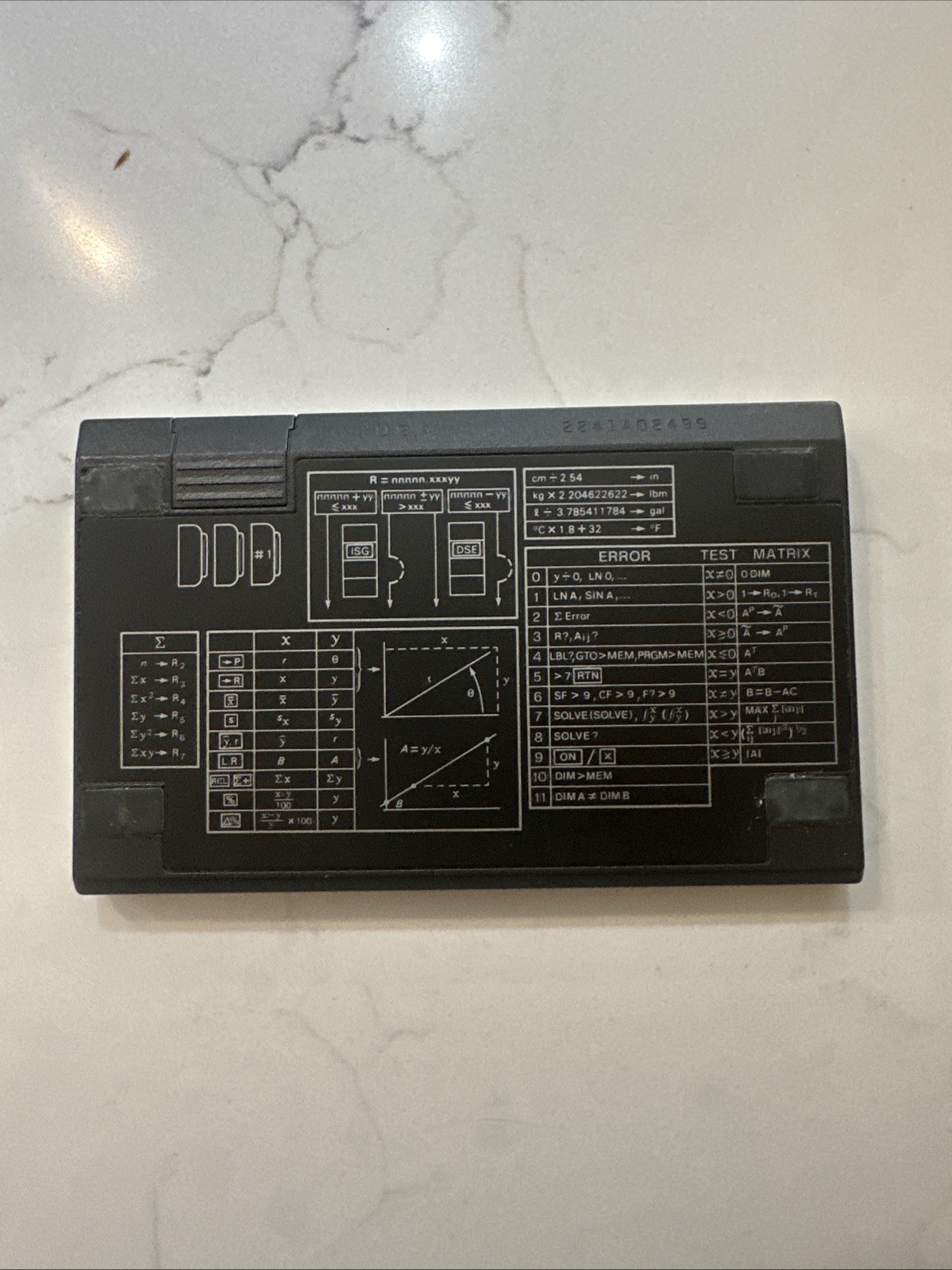Hewlett-Packard HP 15C Scientific Handheld Calculator USA Made. Working.