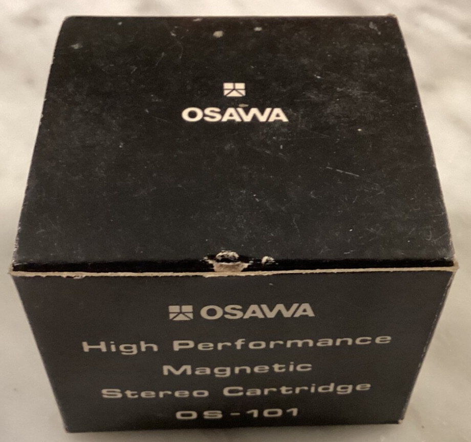 OSAWA OS-101 NEW CARTRIDGE AND NEW OSAWA OS-101 STYLUS WITH GUARD IN CASE + BOX;