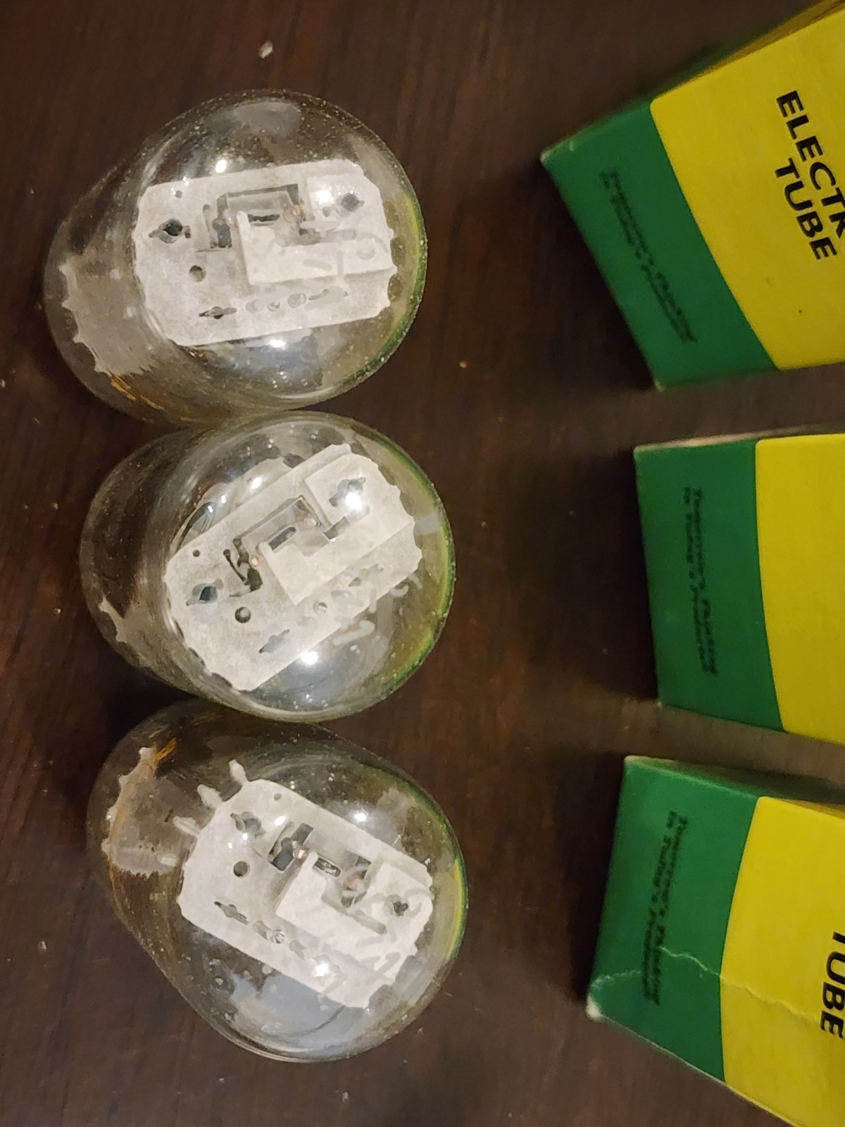 Three (3) Vintage Amperex (6GF7A) Electron Tube (NOS – Untested)