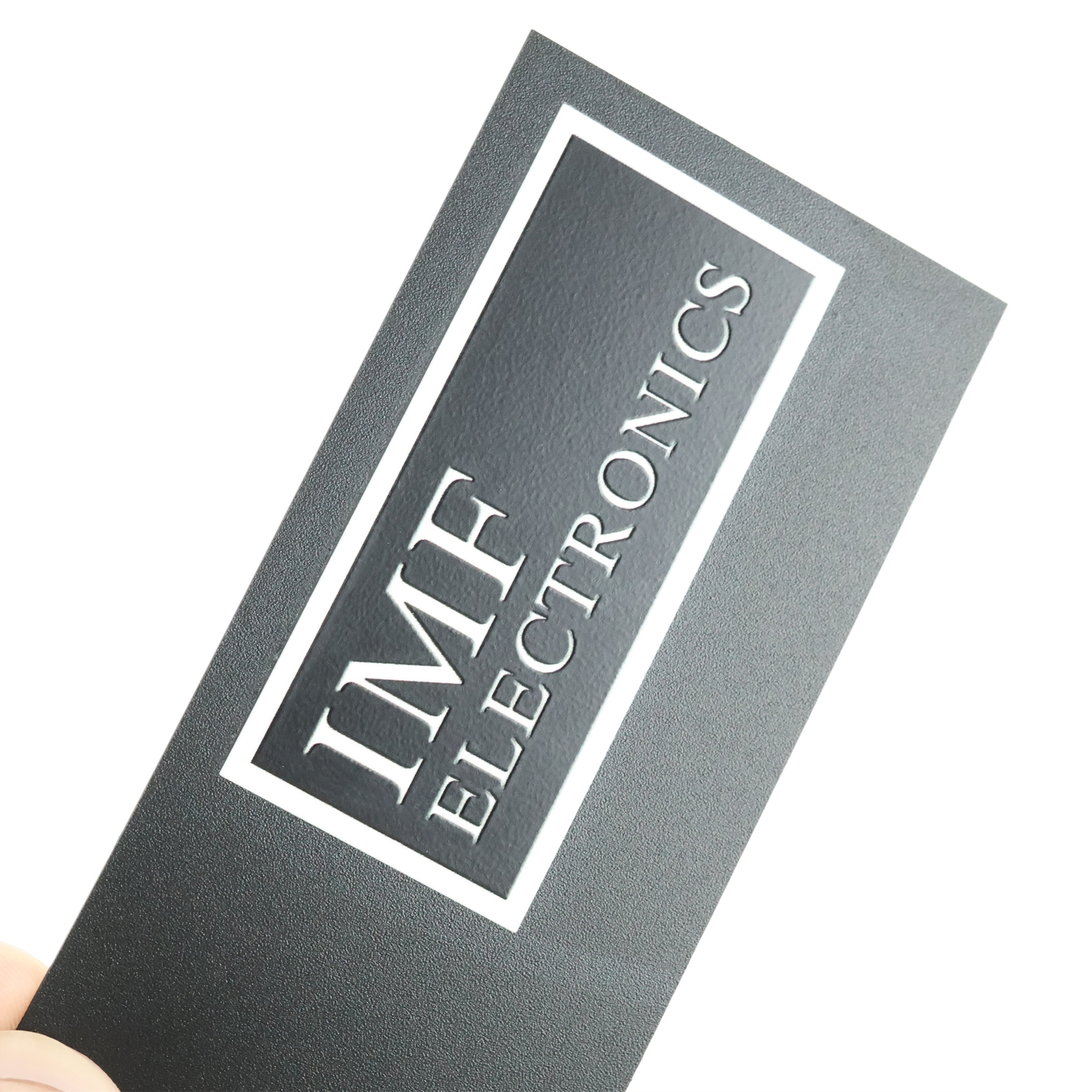 IMF Electronics logo badge Sticker Decal DIY waterproof 63mm(2.48″)X28.5mm(1.22″