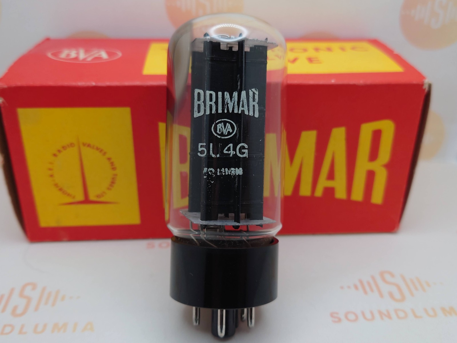 1x Brimar 5U4G – Great Britain 1960s – NOS+