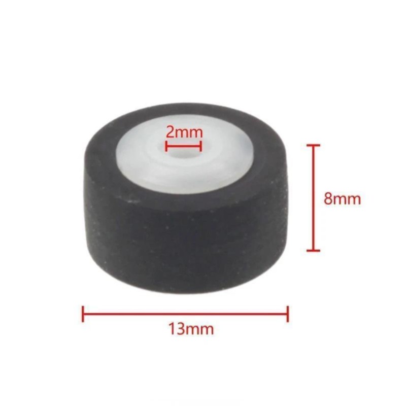 5PCS Various Sizes Deck Recorder Pinch Roller Tape Retractor Press Belt Pulley