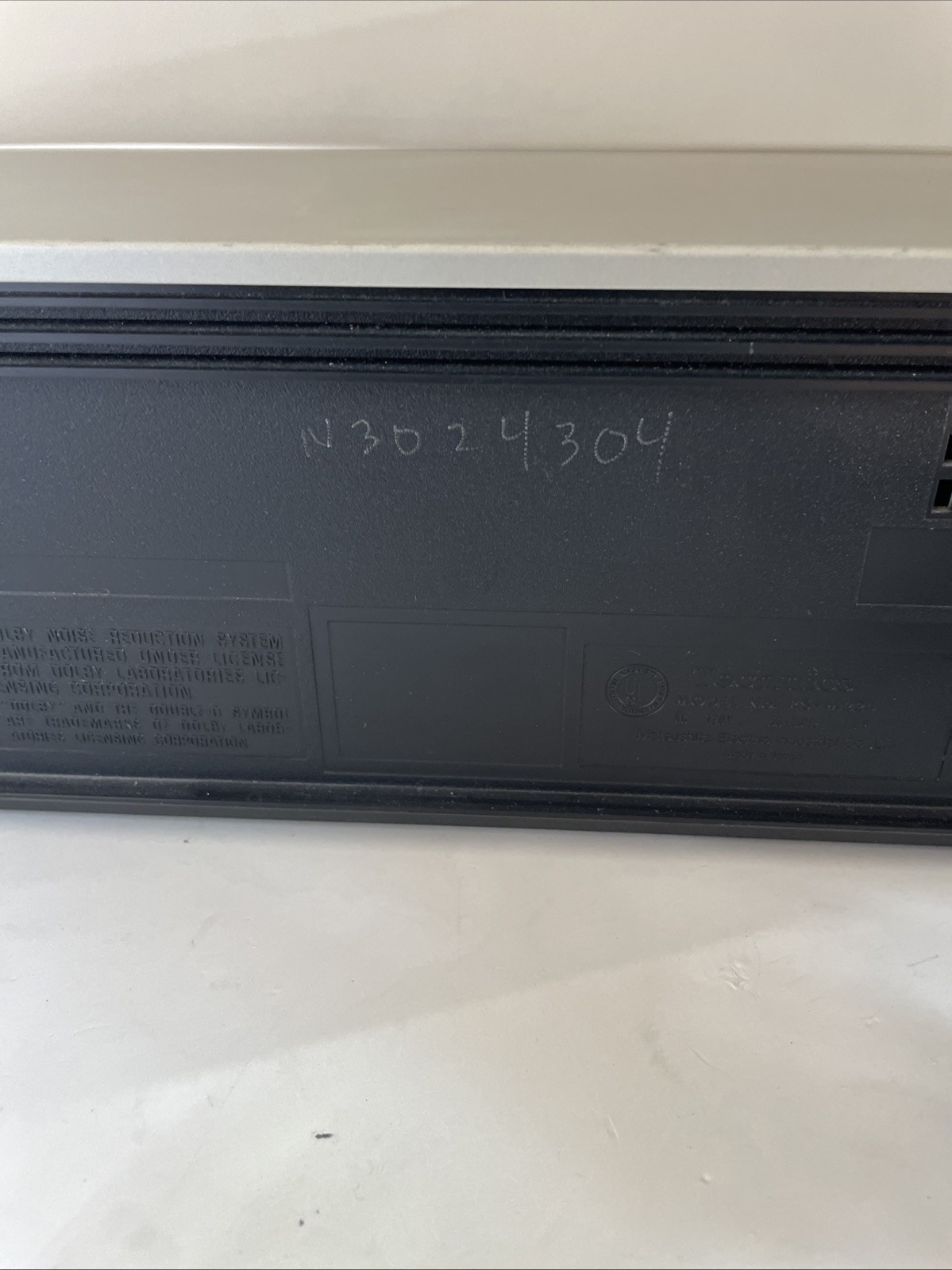 Vintage Technics Stereo Cassette Deck Model RS-M224 One Touch TESTED Works