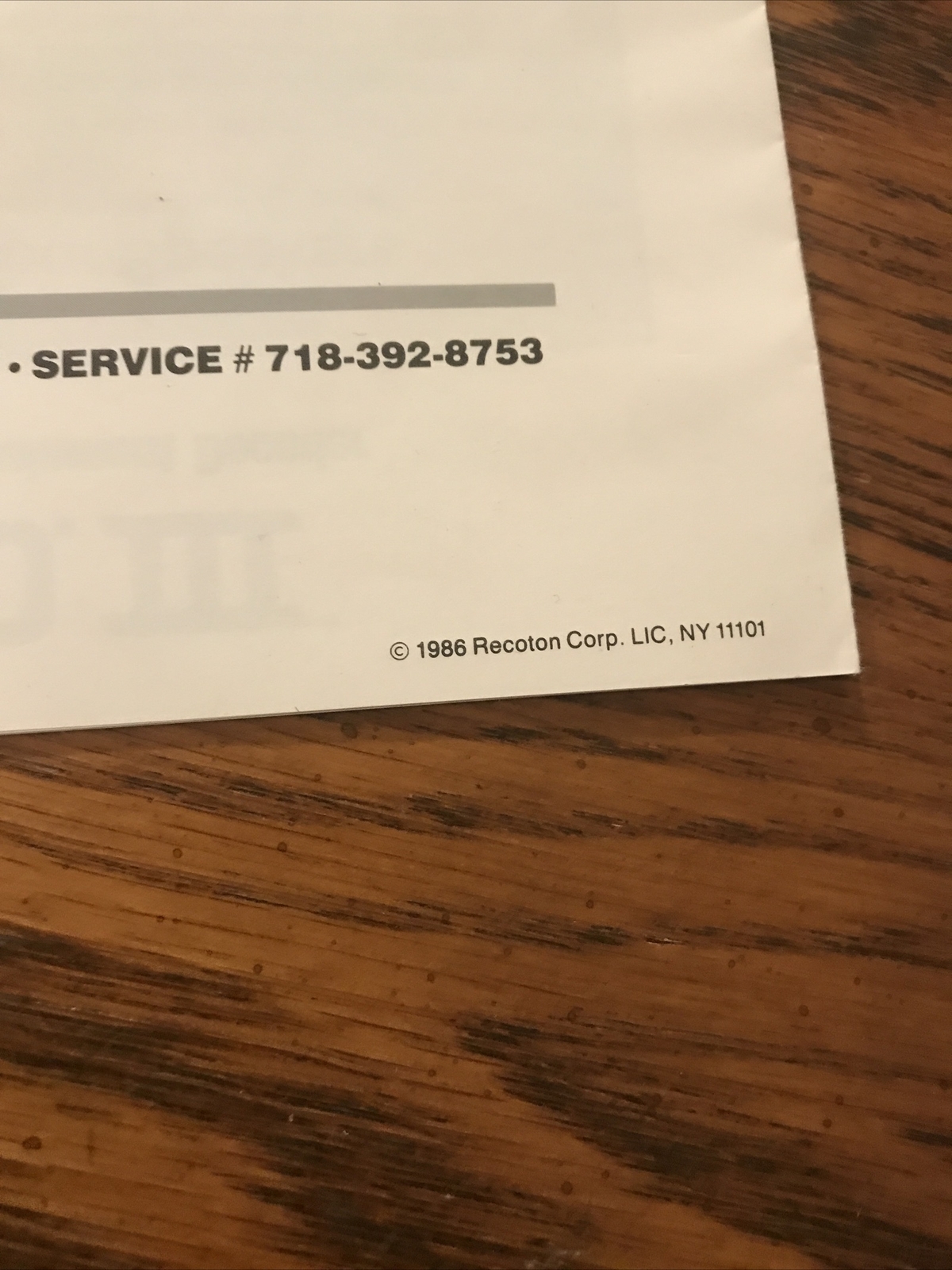 recoton f.r.e.d. 3 manual installation instructions 80s 1986