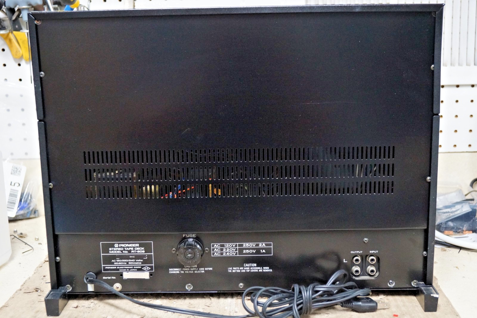 Overhauled/Serviced/134 New Parts Pioneer RT-909.READ,See Pictures Of Work Done