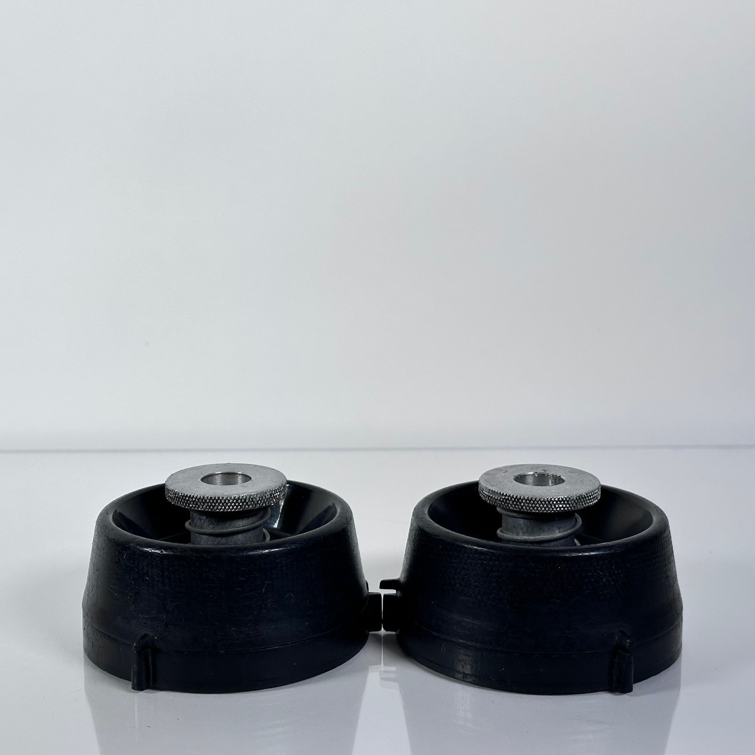 Vintage VIF International Hub Adapter Pair NAB for Reel to Reel Fits Ampex Otari