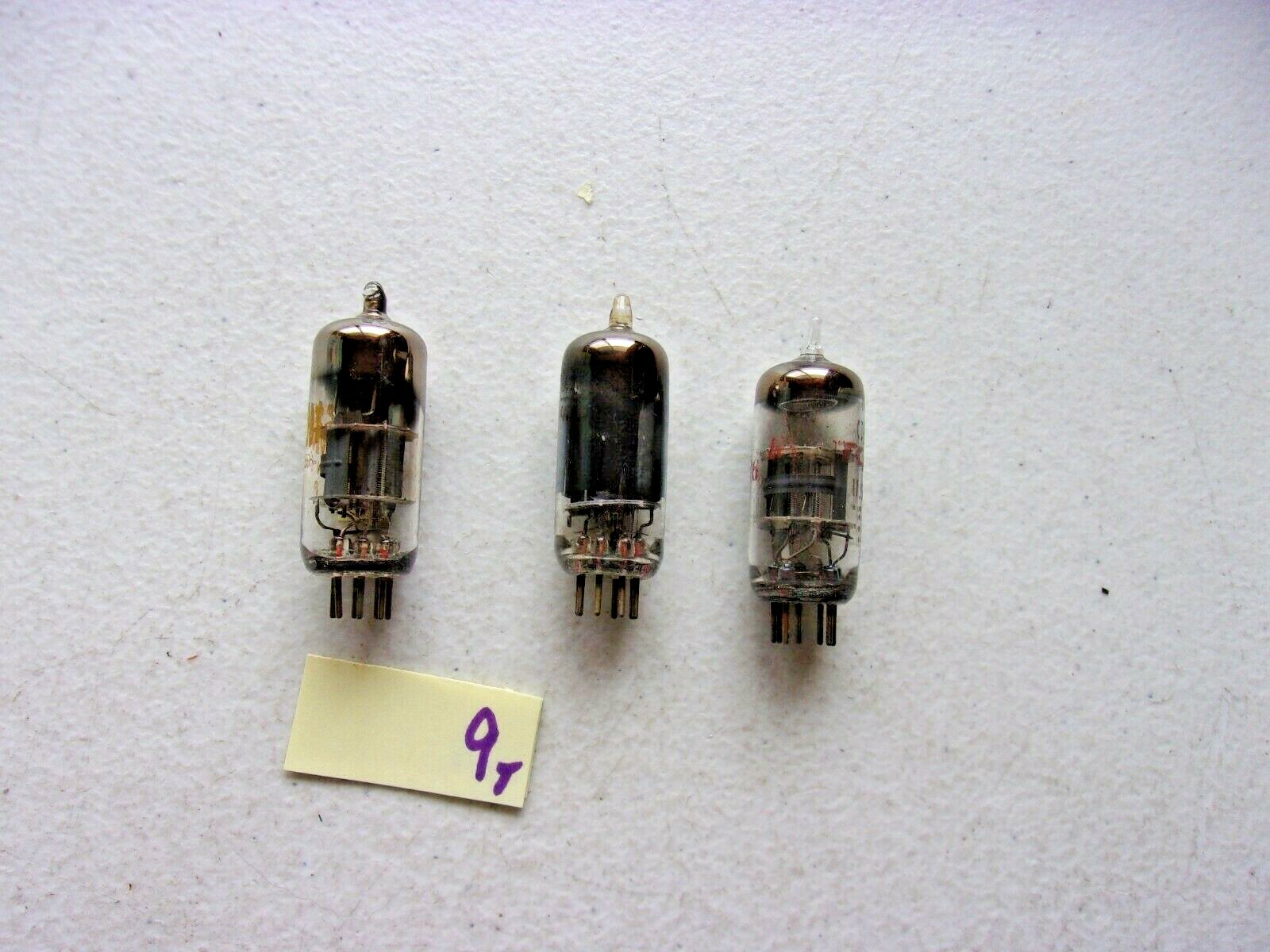 LOT OF 3 NEW NO BOX DUMONT ELECTRON TUBES 6BC6 (329)