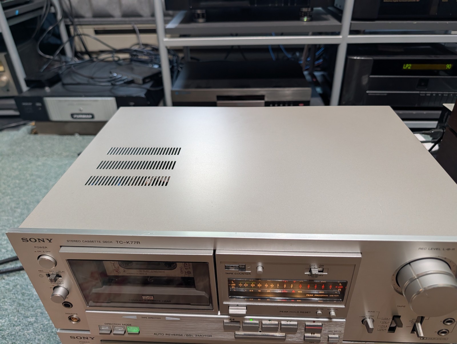 Sony TC K 77R Restored to Original Condition with Remote! Fully Tested