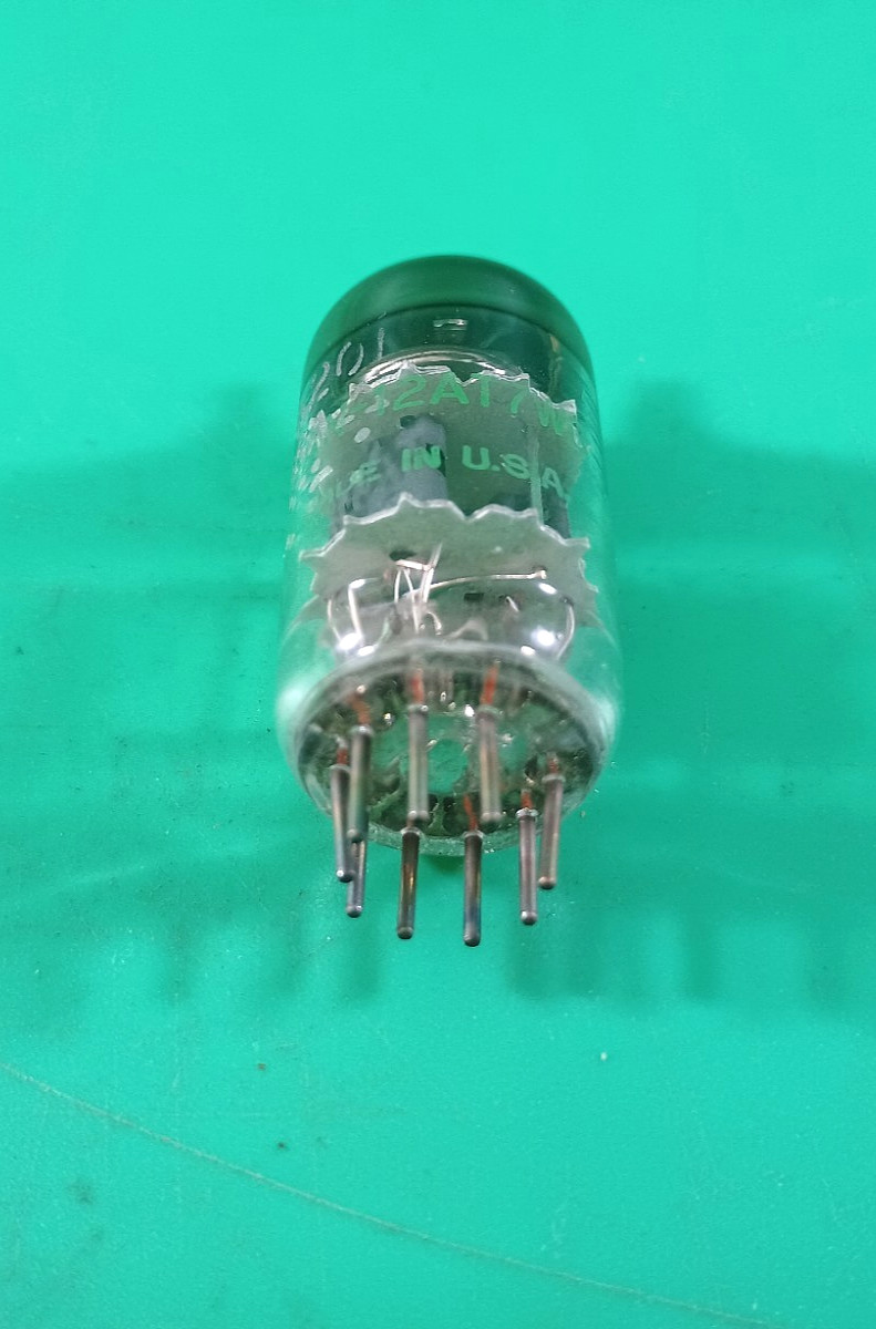 GE JAN-12AT7WC MILSPEC VINTAGE ELECTRON TUBE 12AT7WC 12AT7