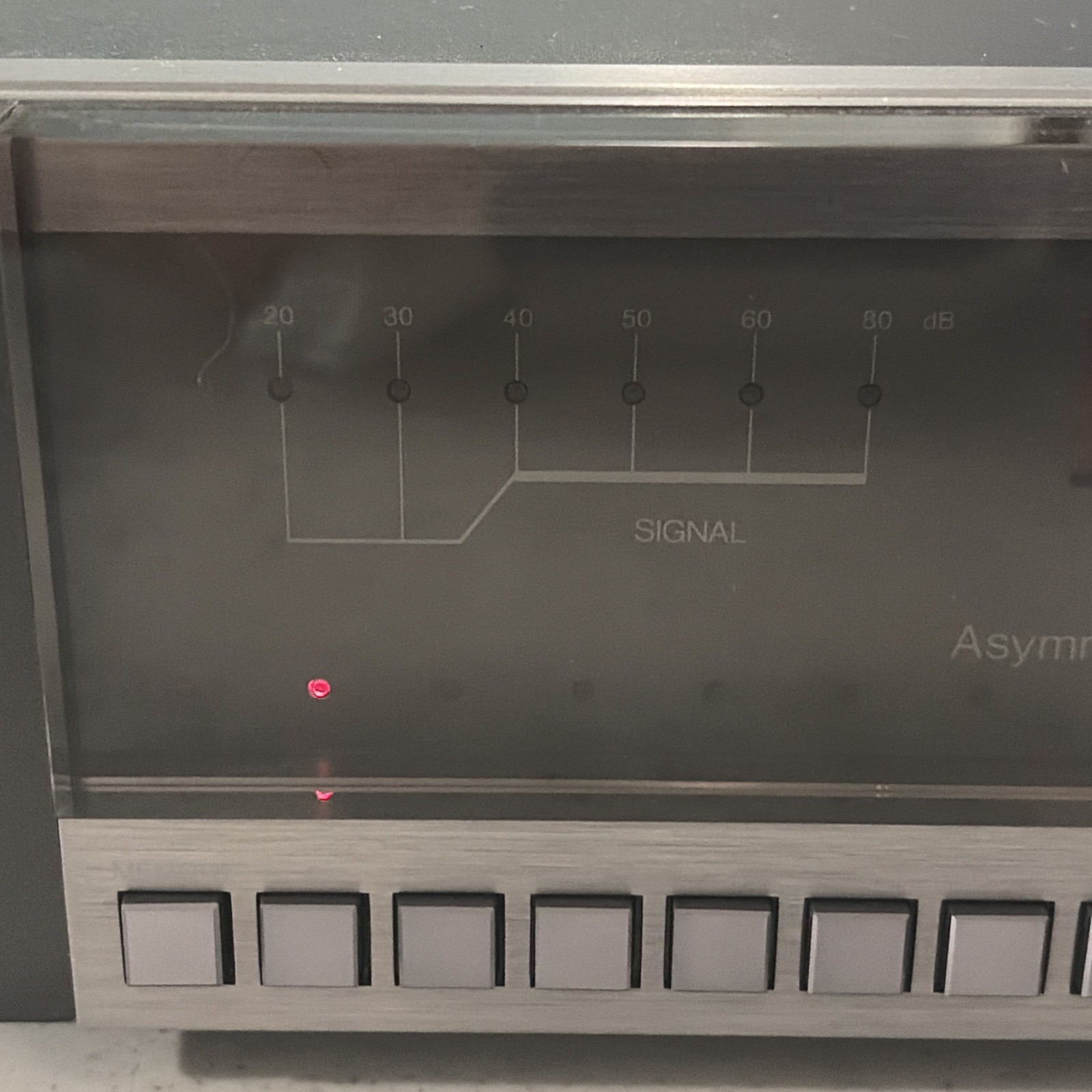 Vintage Carver Quartz Synthesized FM Stereo Tuner Model TX-11