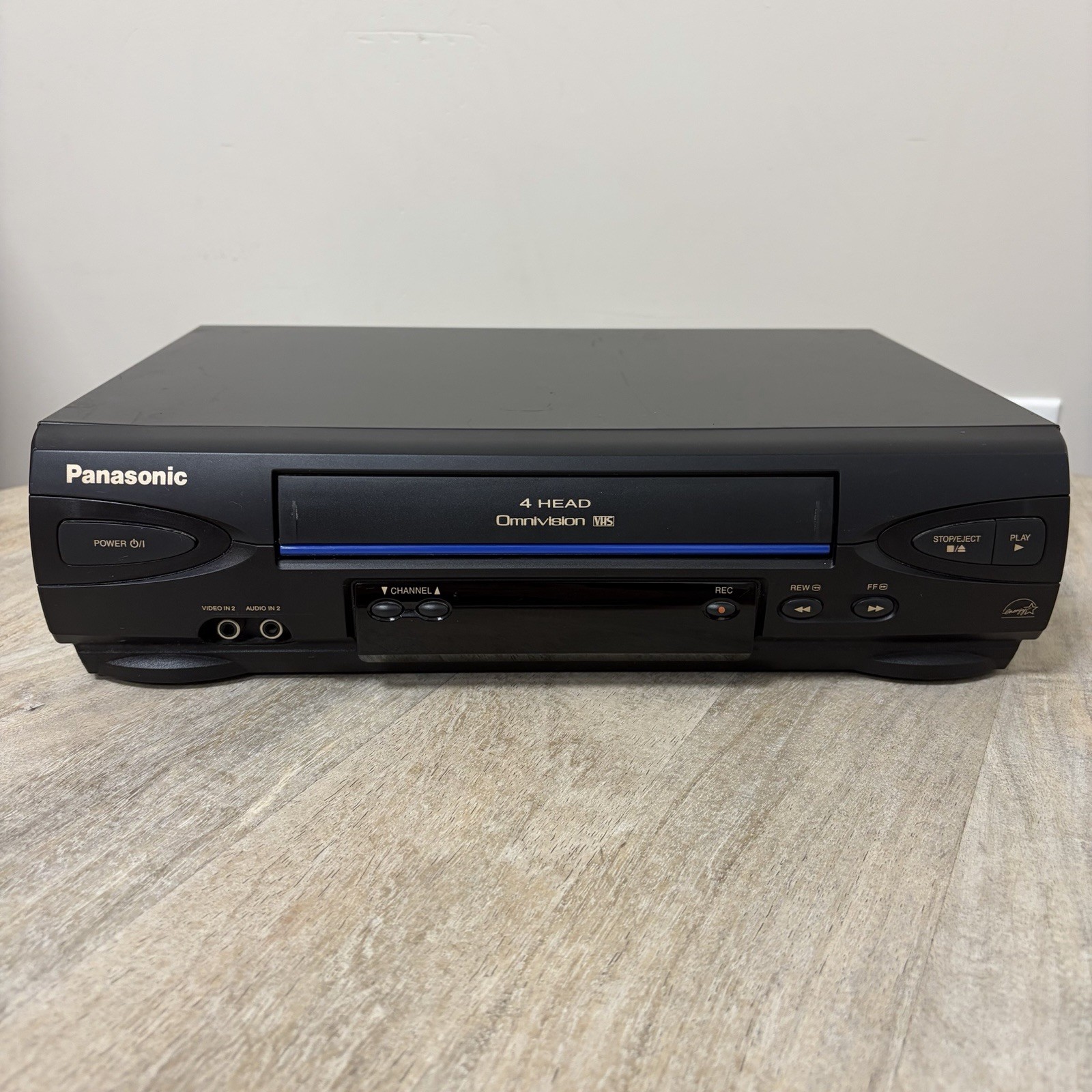 Panasonic PV-V4022-A Blue Line Omnivision 4-Head VHS VCR Player (NO REMOTE)