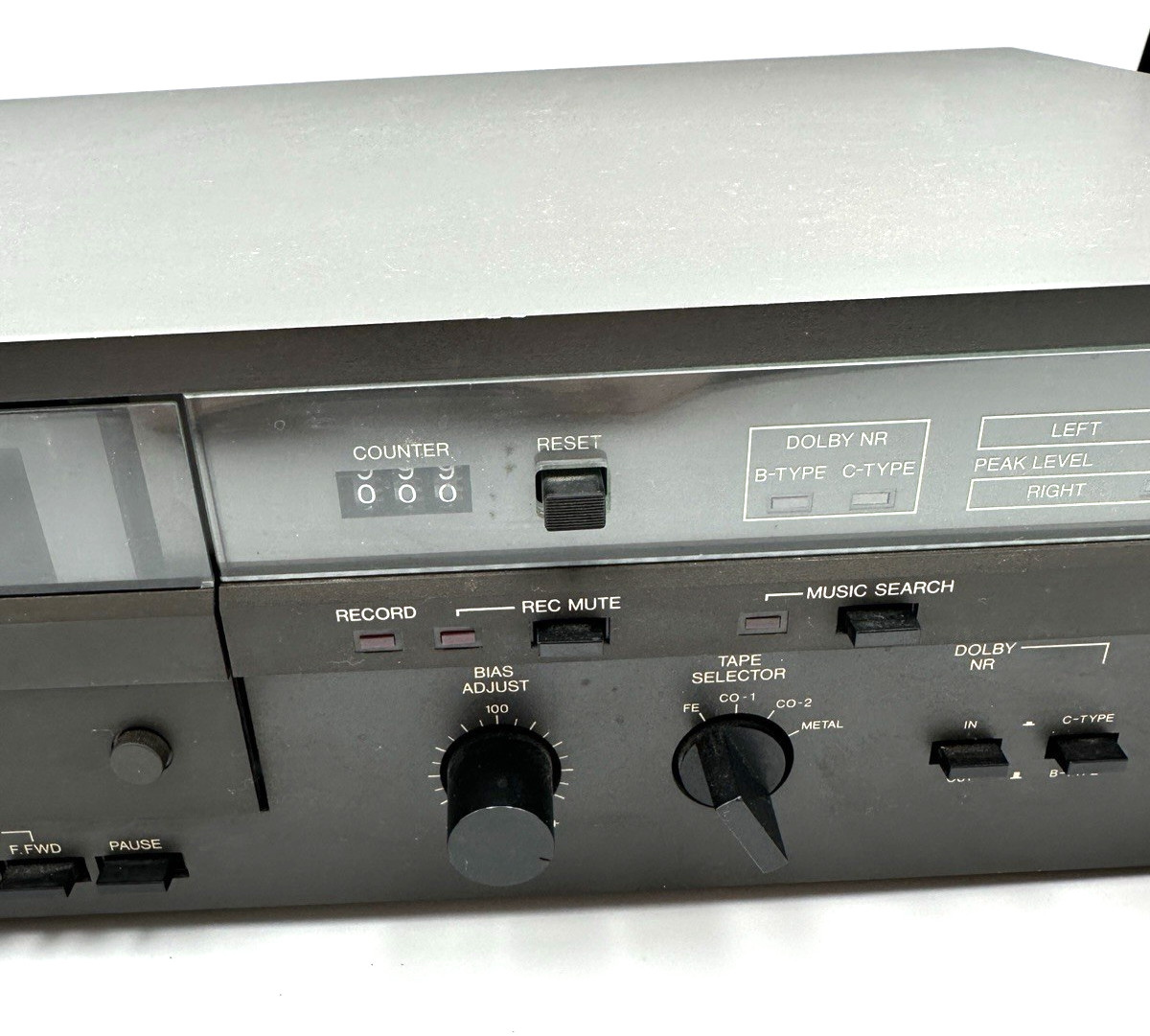 Vintage Vector Research VCX-200 Stereo Cassette Deck Tested Working 1980s