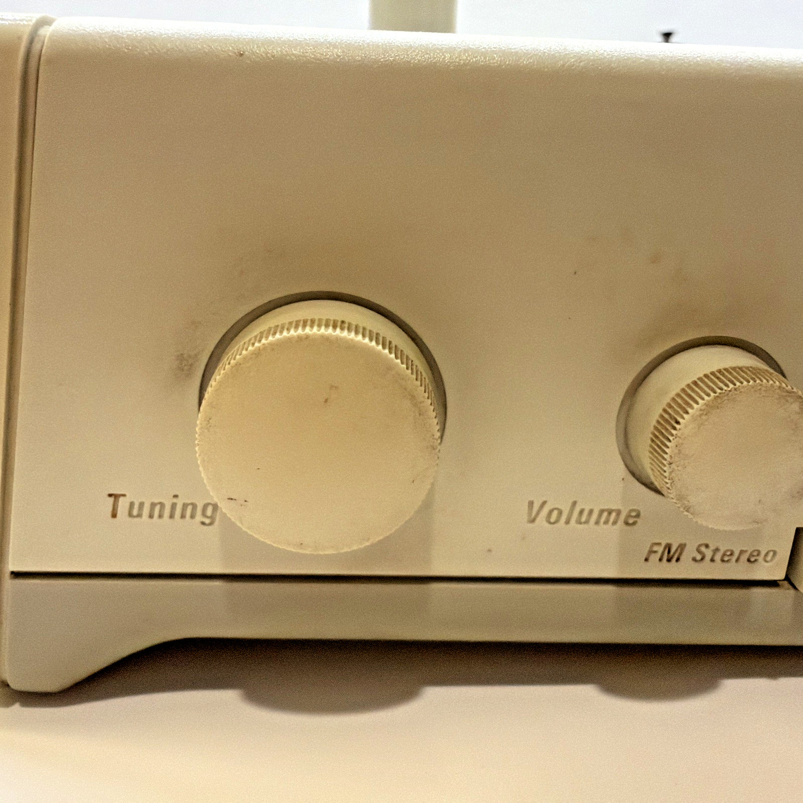 GE Spacemaker 7-4275A AM/FM RADIO Cassette Player Under Cabinet Kitchen Vtg