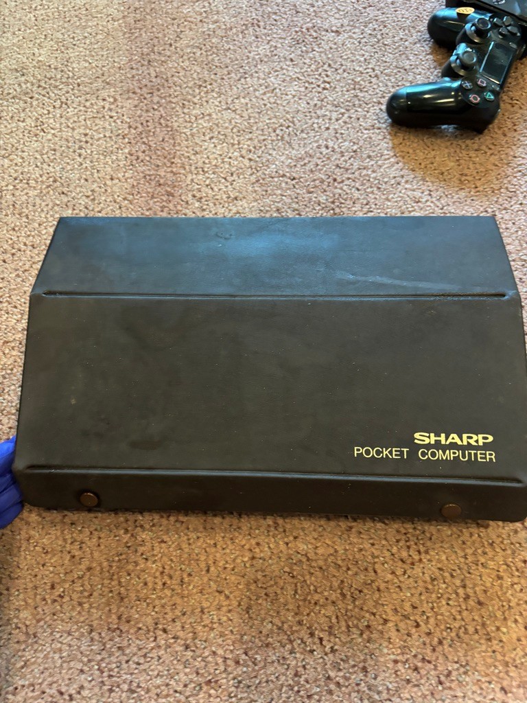 Sharp PC1500A Pocket Computer W/ CE150 Printer/Cassette Interface Printer Charge