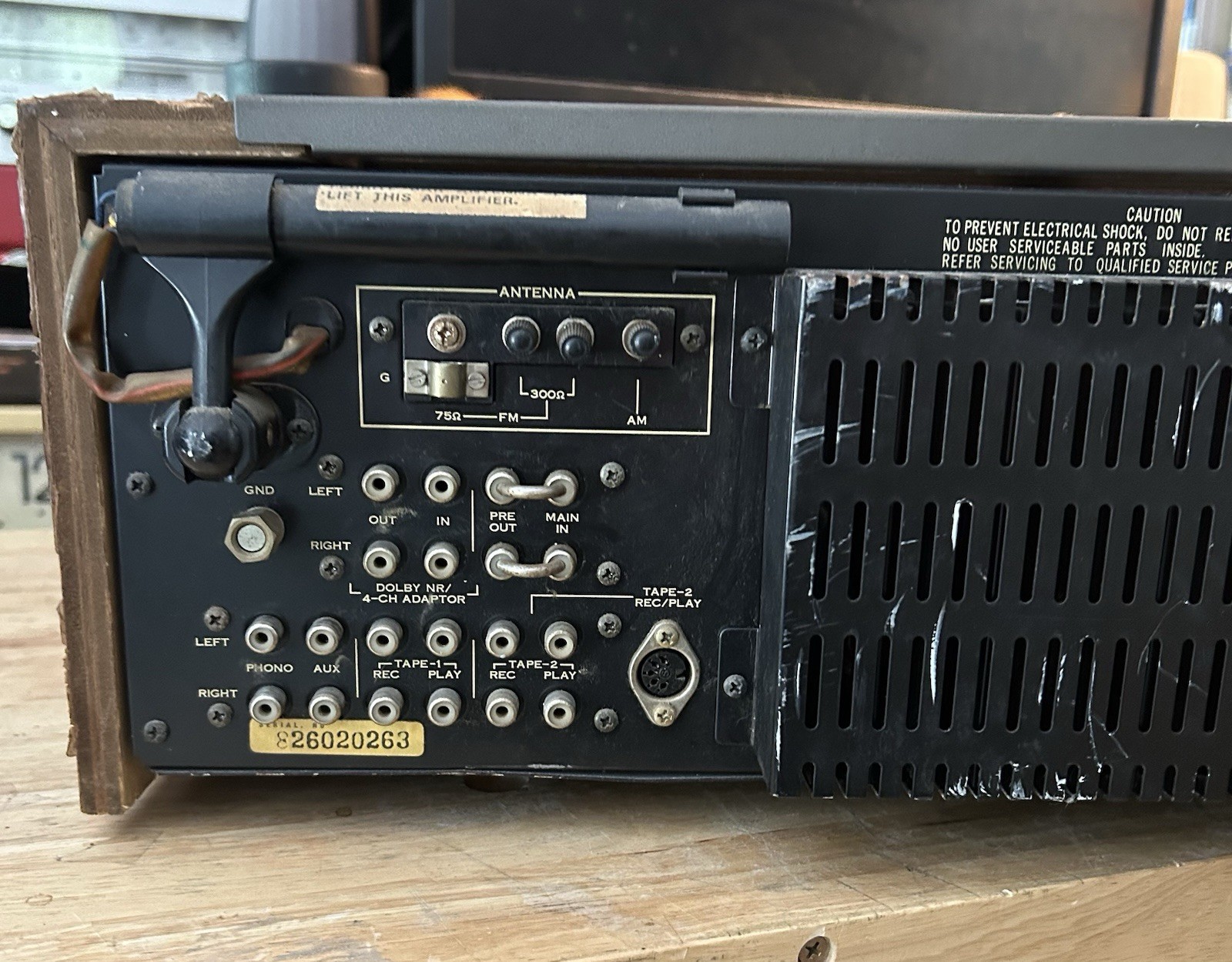 Vintage Sansui 8080 Stereo Receiver Amplifier Pro Serviced
