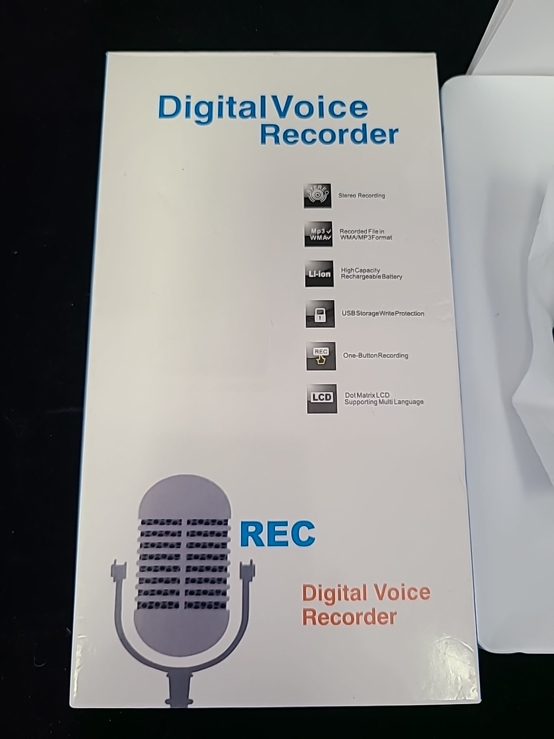 128GB Voice Activated Recorder – 9800H Recording Device with Noise Reduction …