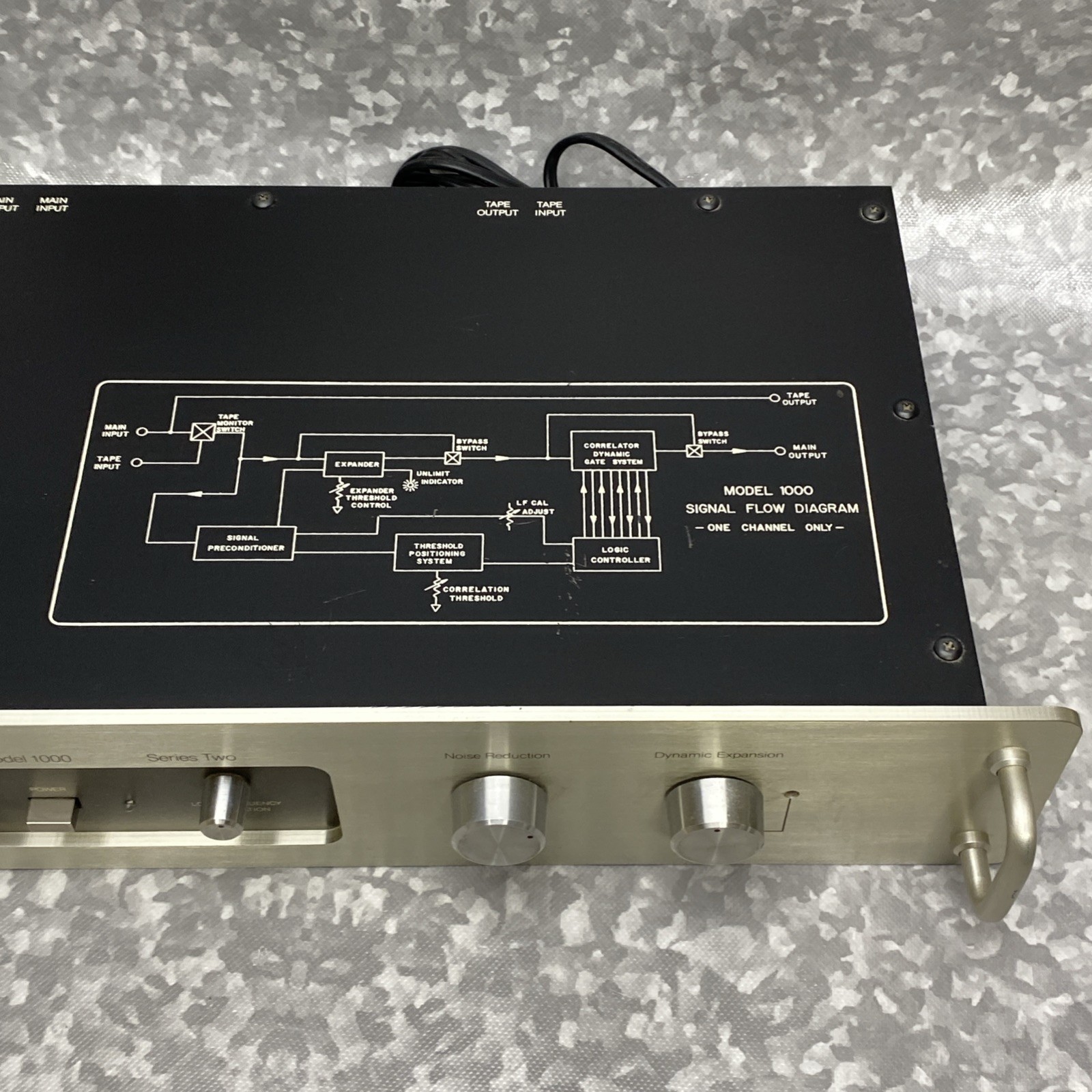Phase Linear Model 1000 Series 2 Noise Reduction & Dynamic Expansion For Parts.