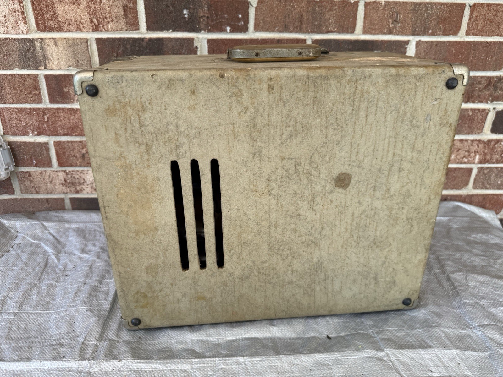 🍊Vintage 1960s Califone Portable Classroom Record Player | Model 5J-7A WORKS!