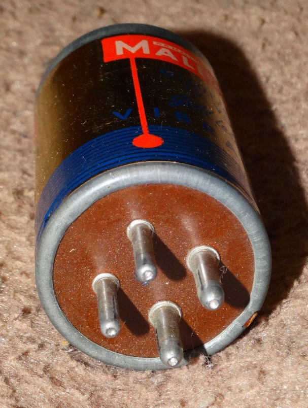 MALLORY 12 Volt Vibrator 4 Pin style model G1601/G859 Non working NOS as-is