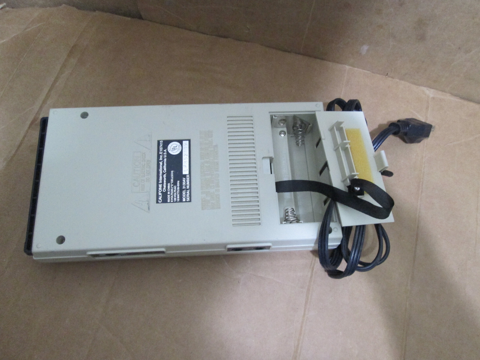 Califone 3130AV Portable Classroom Cassette Player And Recorder