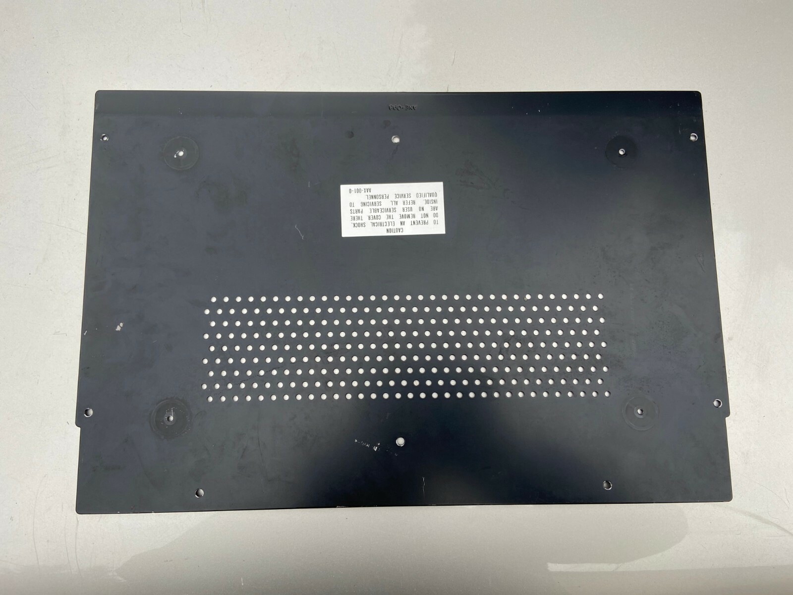 Pioneer SX-450 SX-550 METAL BOTTOM COVER – Great Condition Vintage Part