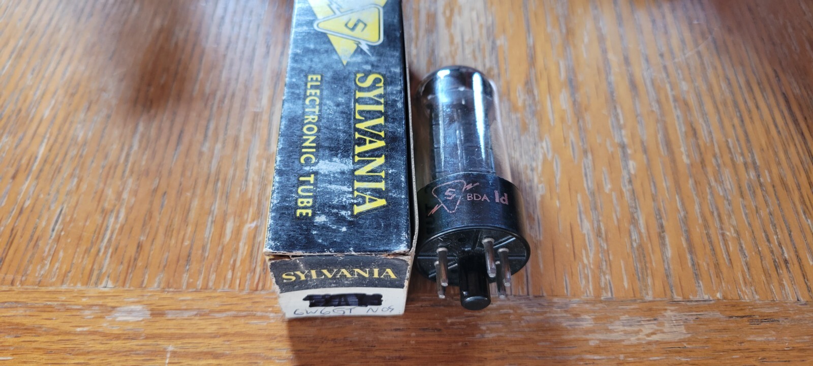 Sylvania NOS 6W6GT Vacuum Tube Tested