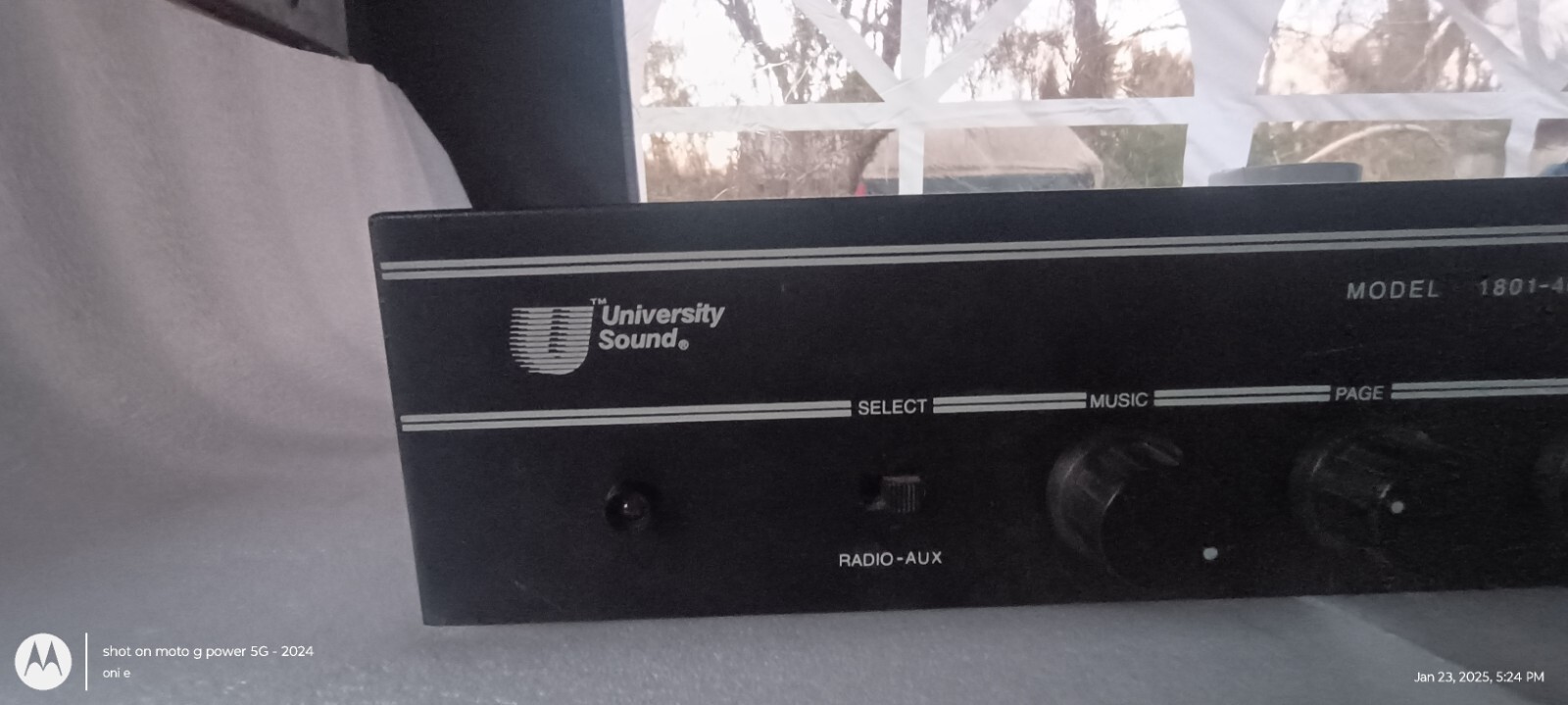 University Sound Vintage Amplifier – 1801-40