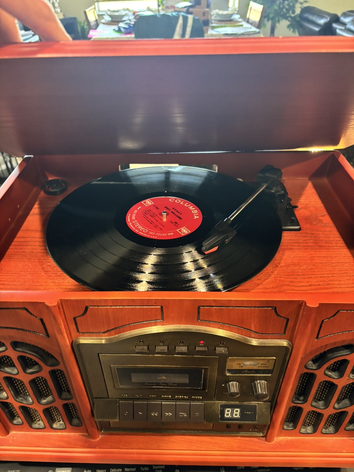 Record Player Casette Am/Fm and Cd Player Radio