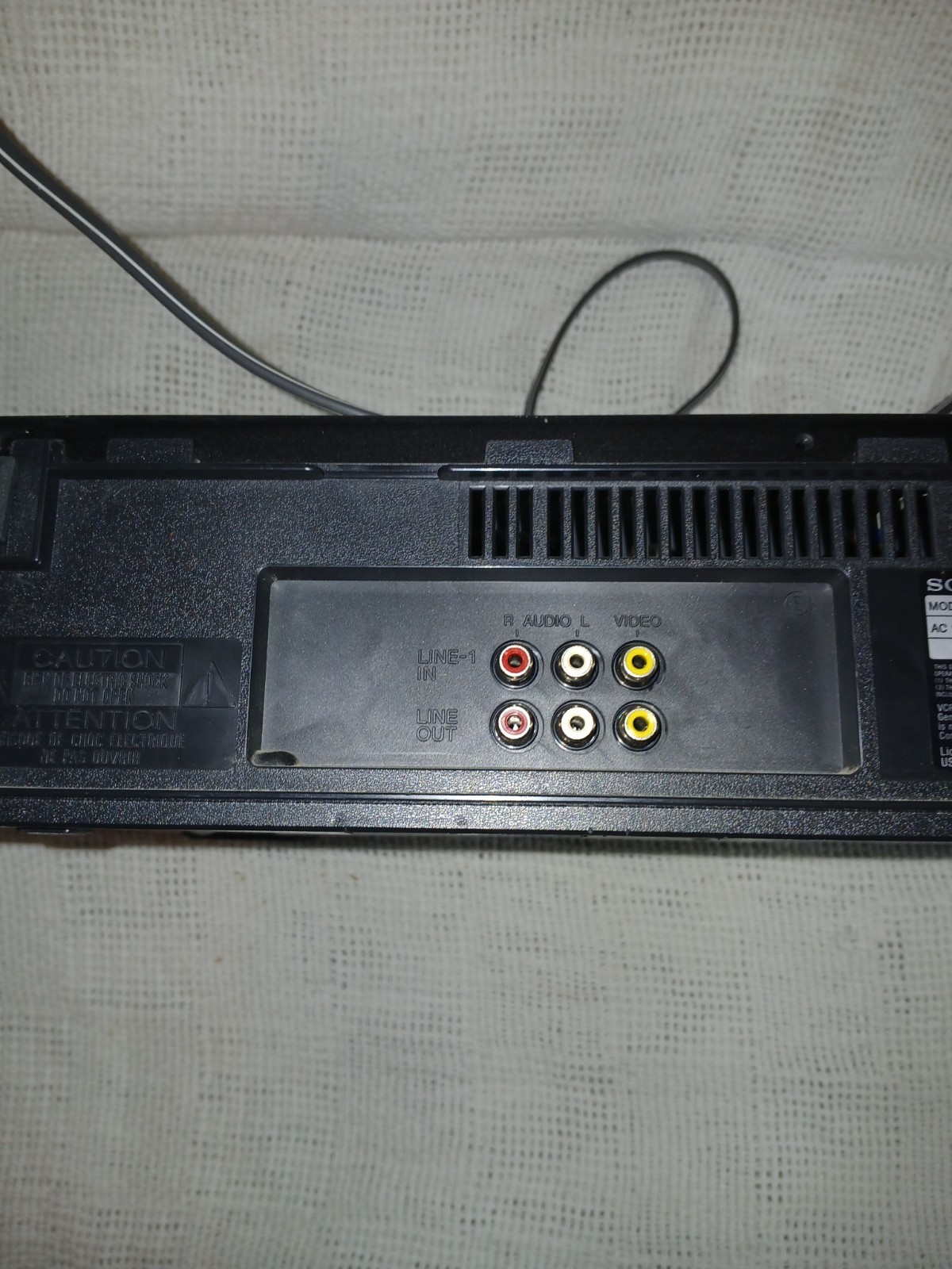 Sony SLV-N71 VCR