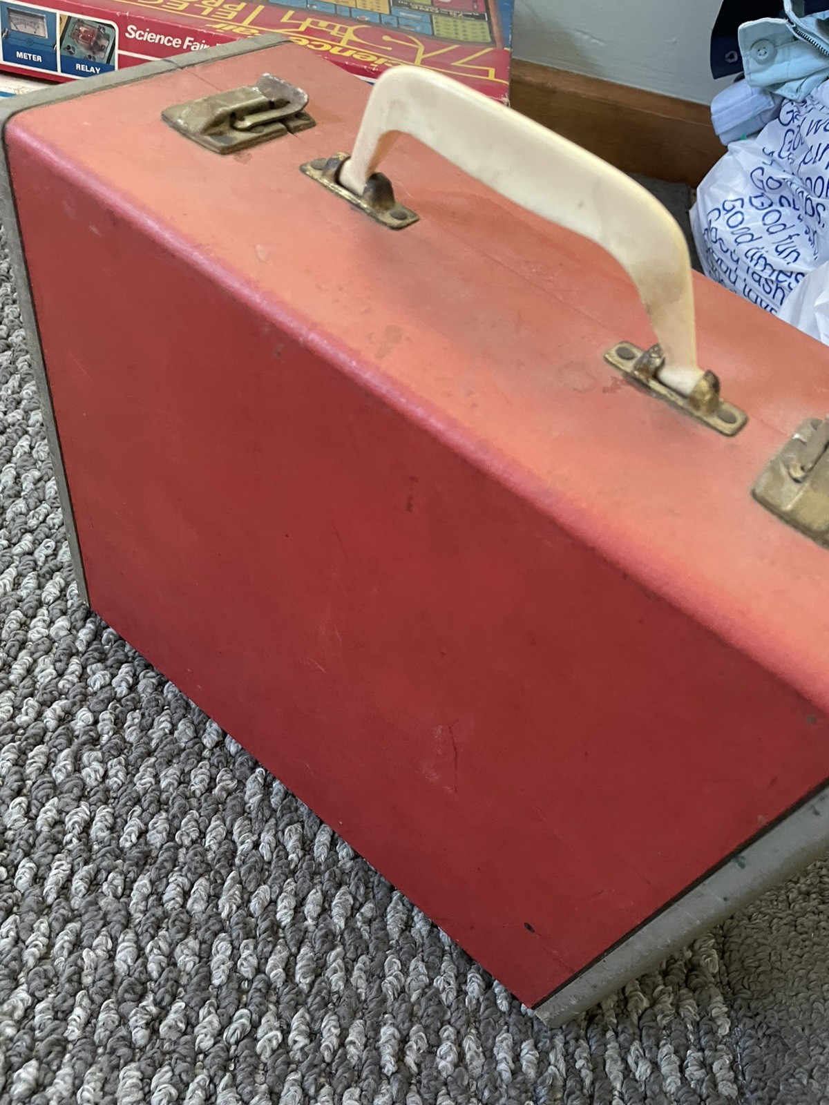 Wards airline Vintage Record Player 4 speed- tested watch video