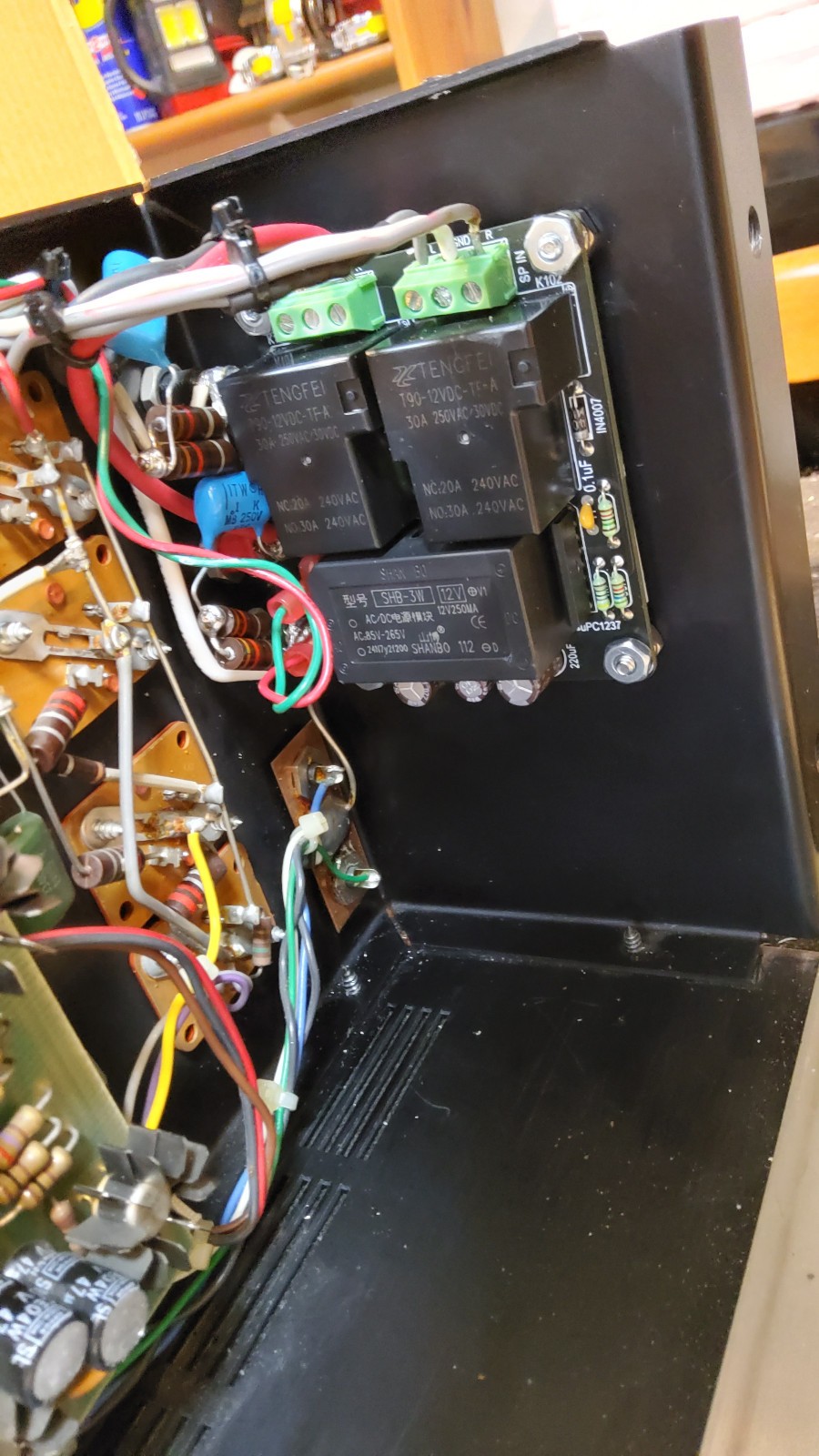 Phase linear 400 Series I -Upgraded plus w/Spkr Protect Relay (Plz Read Desc)