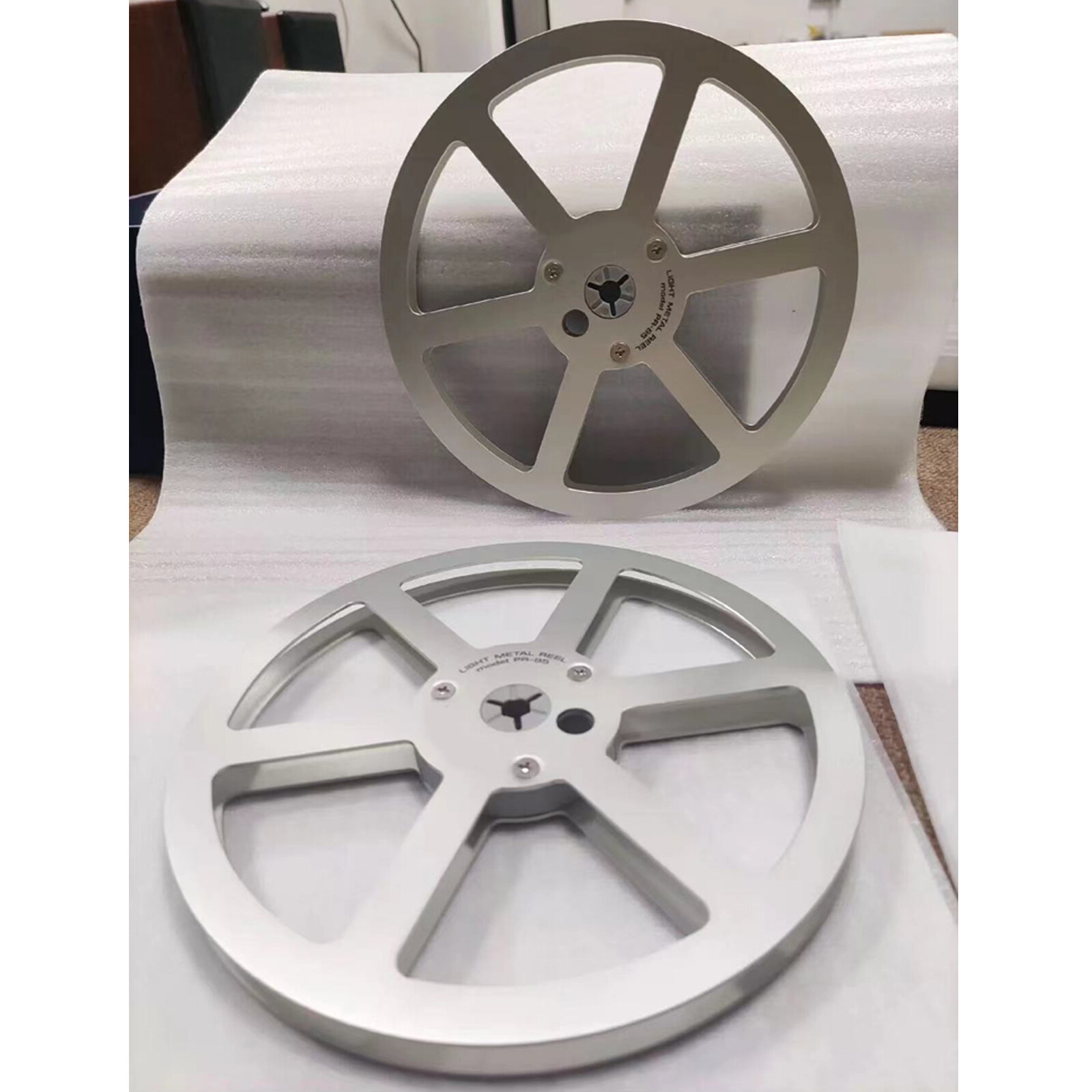 For Silver Pioneer PR-85 Aluminum Reel to Reel RT-707 909 Empty Take Up Reel 7”
