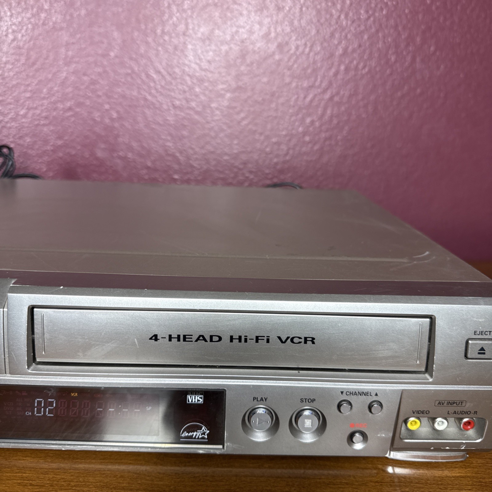 Sanyo DVW-5000 VCR DVD Player Combo with Remote Unit Tested and Working