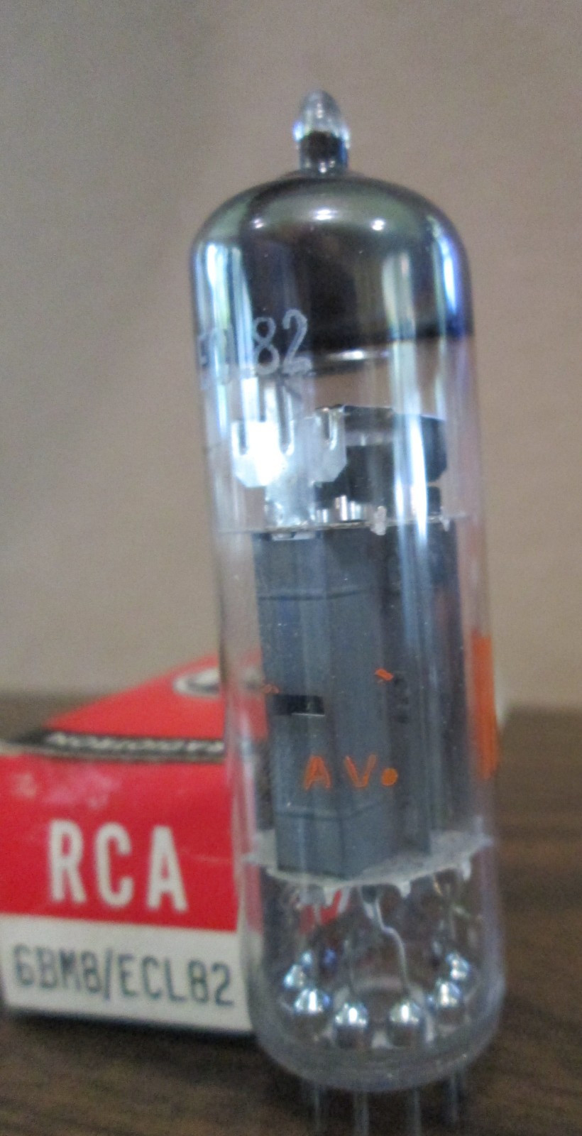 NEW RCA 6BM8 / ECL82 Radio Amp Vacuum Tube IOB Matching Codes