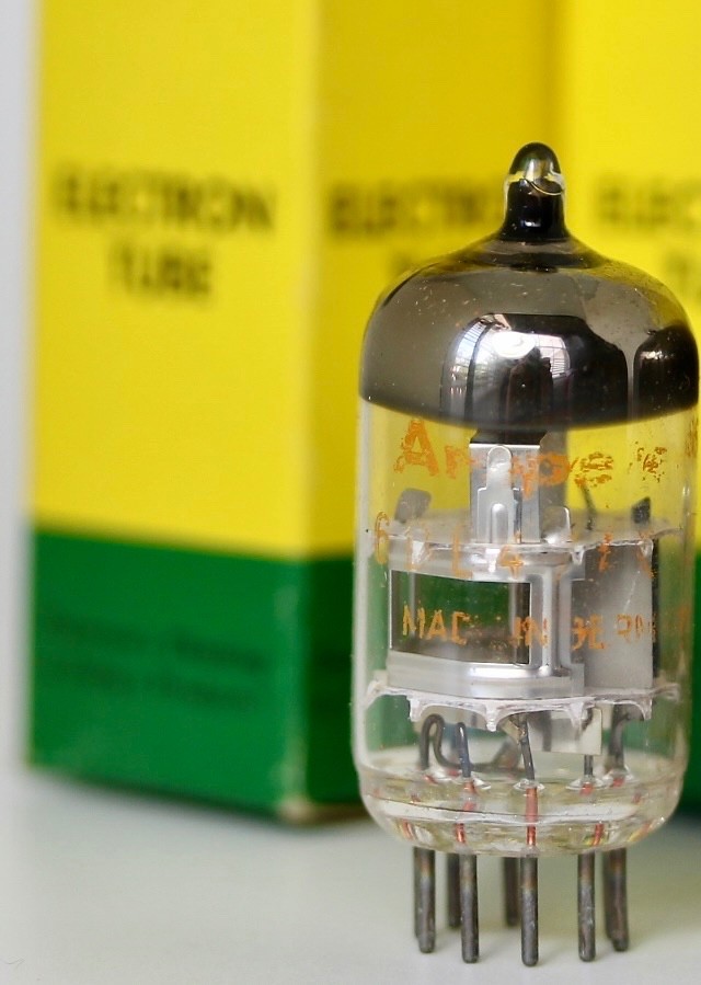6DL4 EC88 NOS NIB VALVO W.GERMANY DIMPLE-DISC TUBES for Marantz 10B MATCHED TRIO