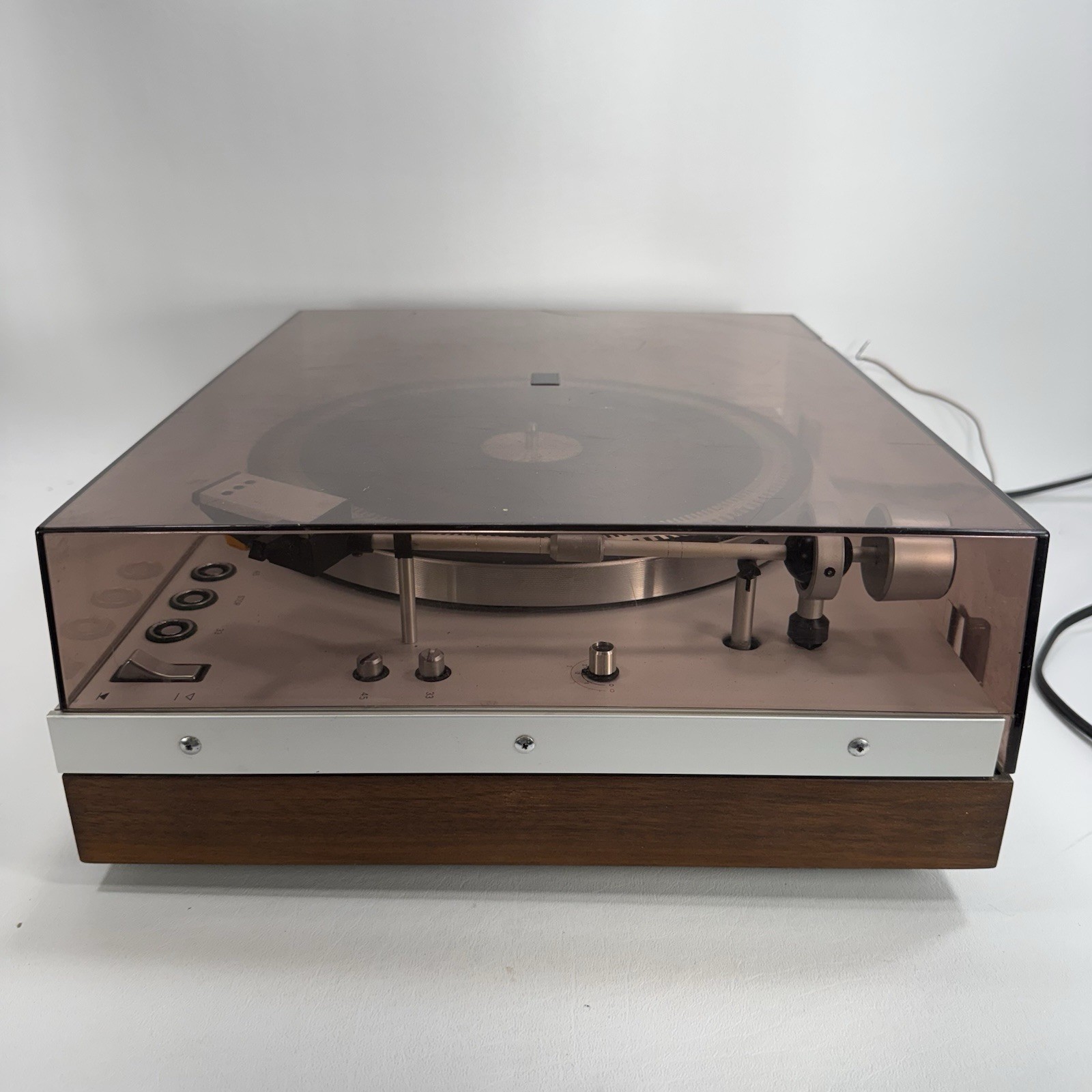 Philips 212 Electronic Turntable – Parts or Repair – Power Button Stuck