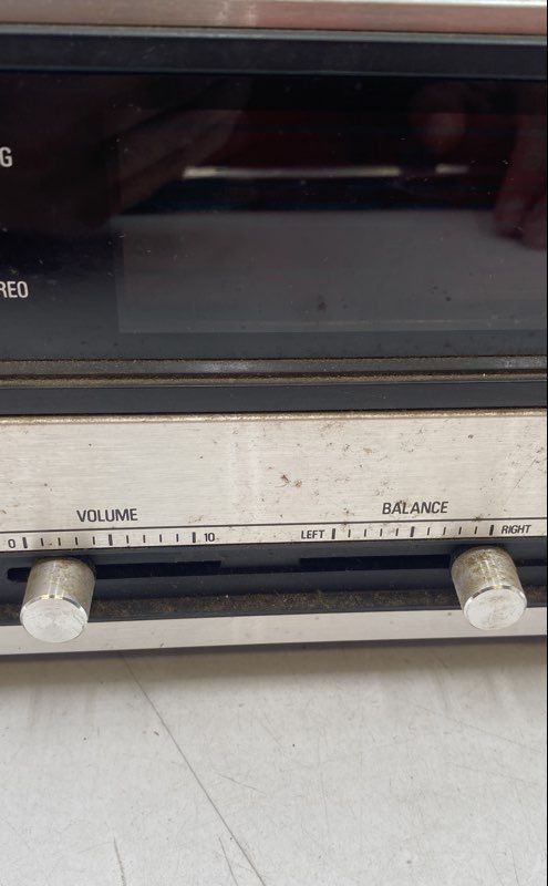 Vintage Juliette AM/FM Multiplex Stereo Receiver 8-Track Record Player