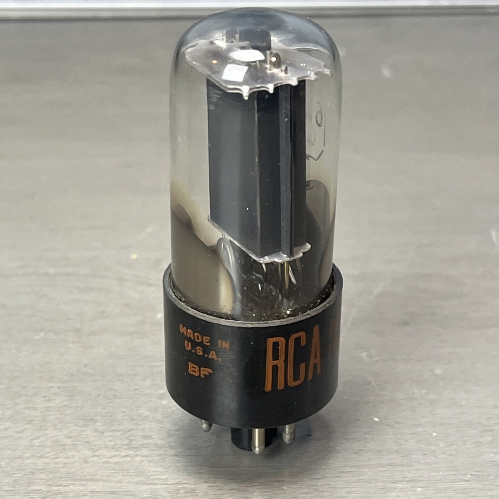 RCA Radiotron 6W6GT Vacuum Tube Vintage Electron Tube Black Base Untested USA