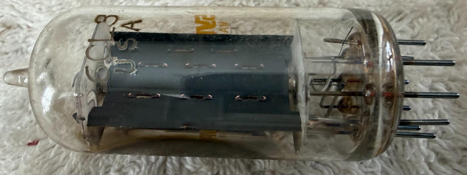 5 VINTAGE VACUUM TUBES- 11FY7, 6CL3, 17BW3, 6JE6C-6LQ6, 6BG6 None Tested