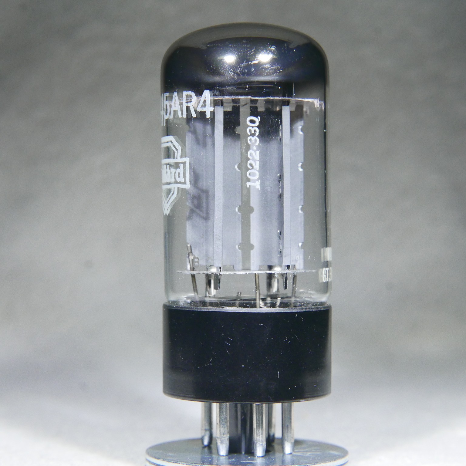 NOS/NIB Mullard GZ34/5AR4 OO-Getter 4 Notch Made in UK f32 B2H1 1962