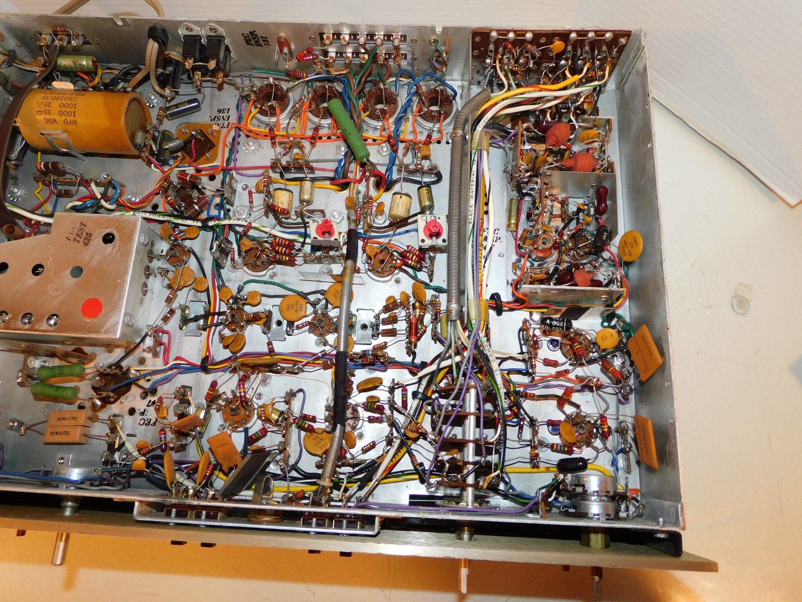 Fisher 400 Tube FM Stereo Receiver for Repair Parts or Restoration