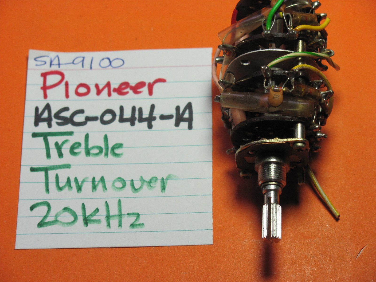 PIONEER ASC-044-A TREBLE TURNOVER POT 20kHz SA-9100