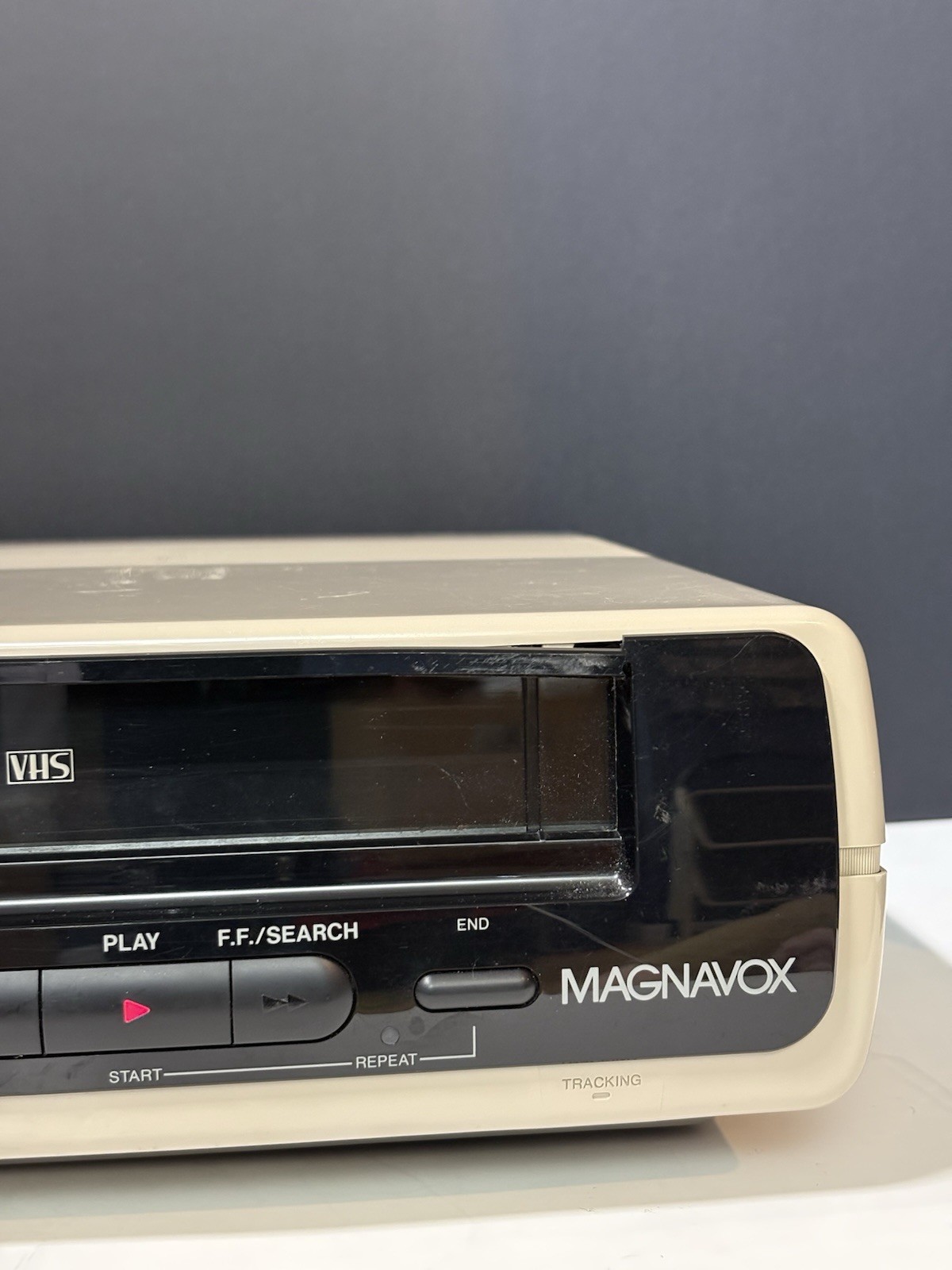 Vintage Magnavox VR9502AT01 VHS Player 1986 Tested Works