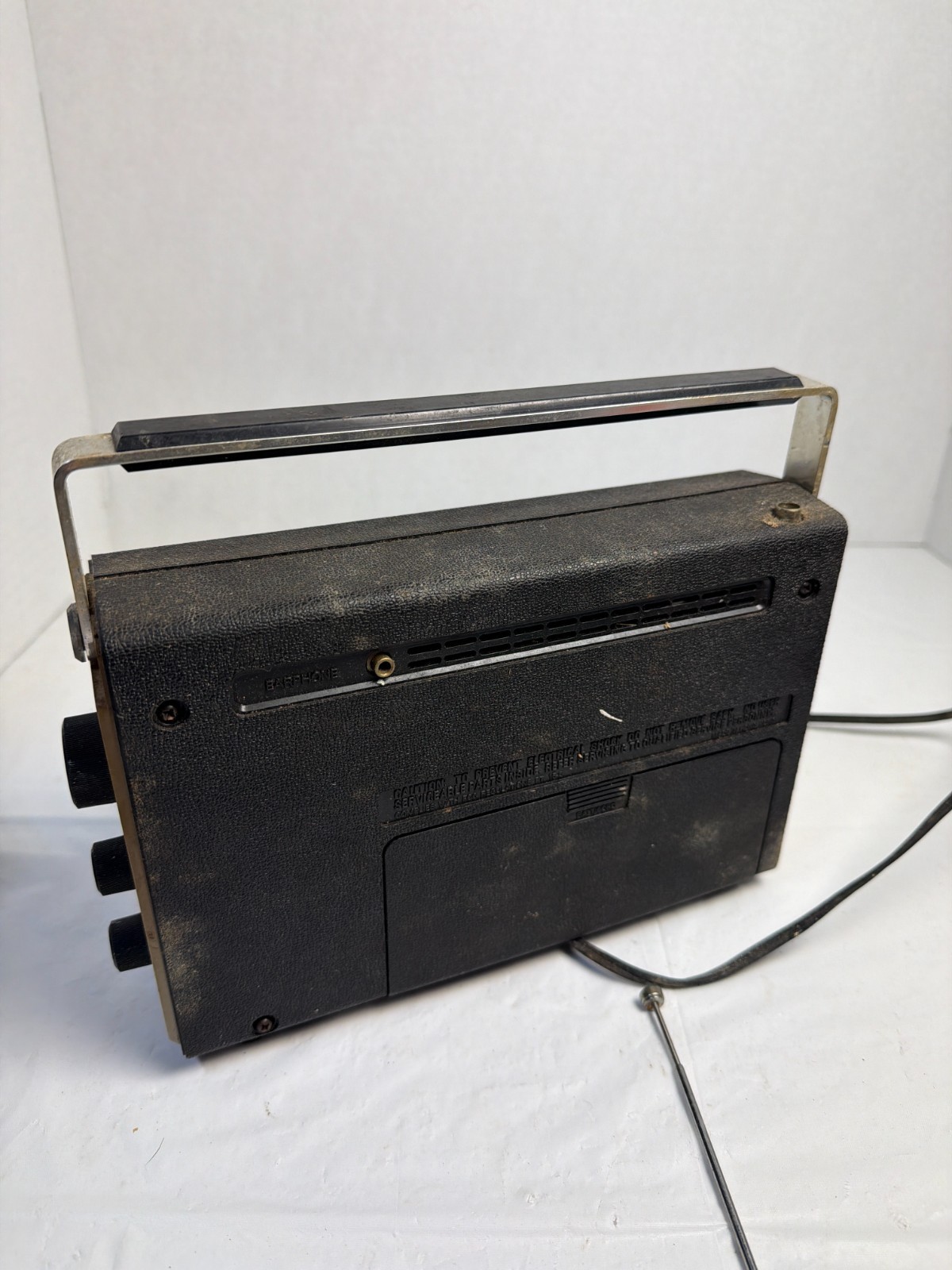 Vintage General Electric Multiband Portable Radio AM FM AFC Air Parts Repair